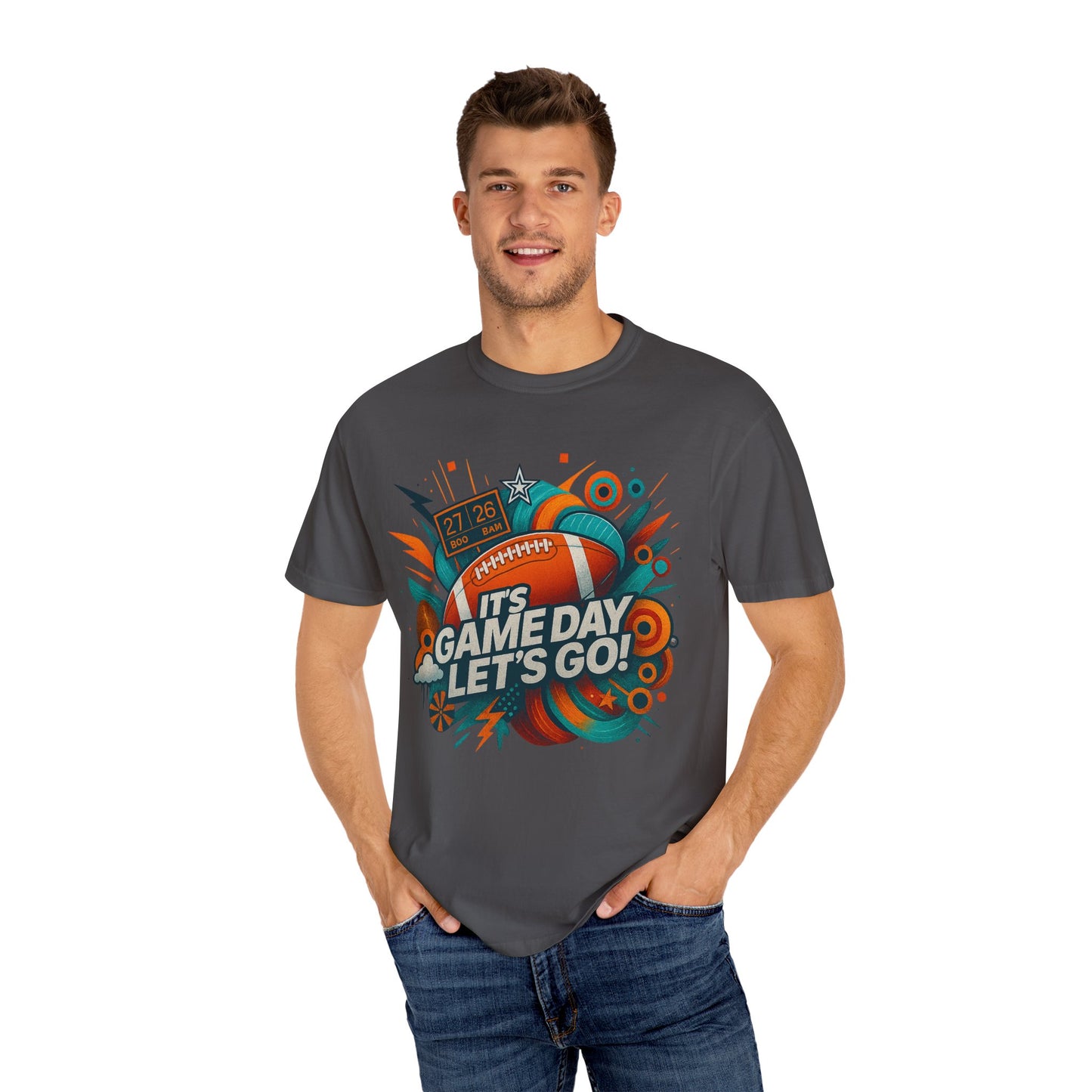 IT'S GAME DAY -  Unisex Garment-Dyed T-shirt