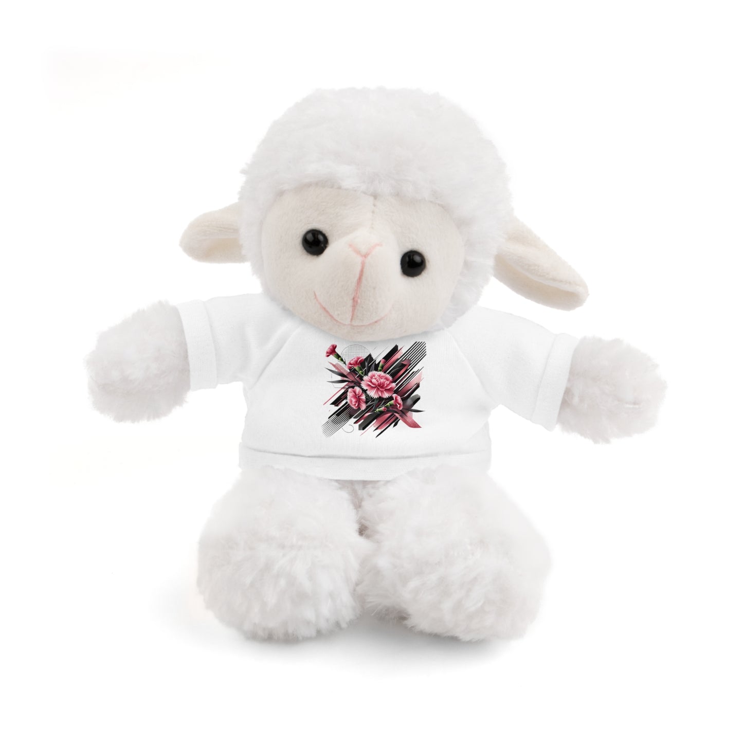 Pink Carnation Designer Stuffed Animals with Tee