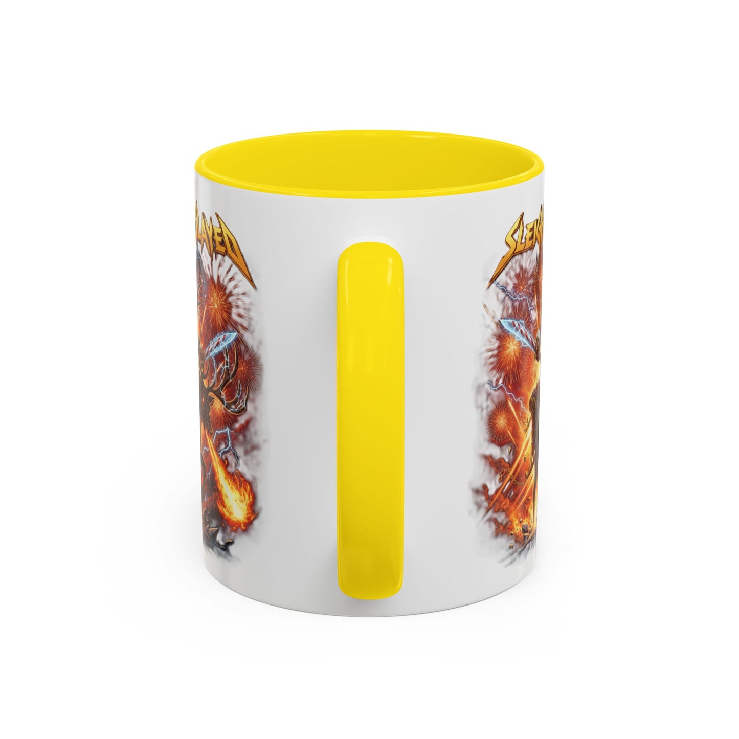 "Sleigh or Be Slayed" Mug | Ceramic Coffee Cup | Holiday Mug