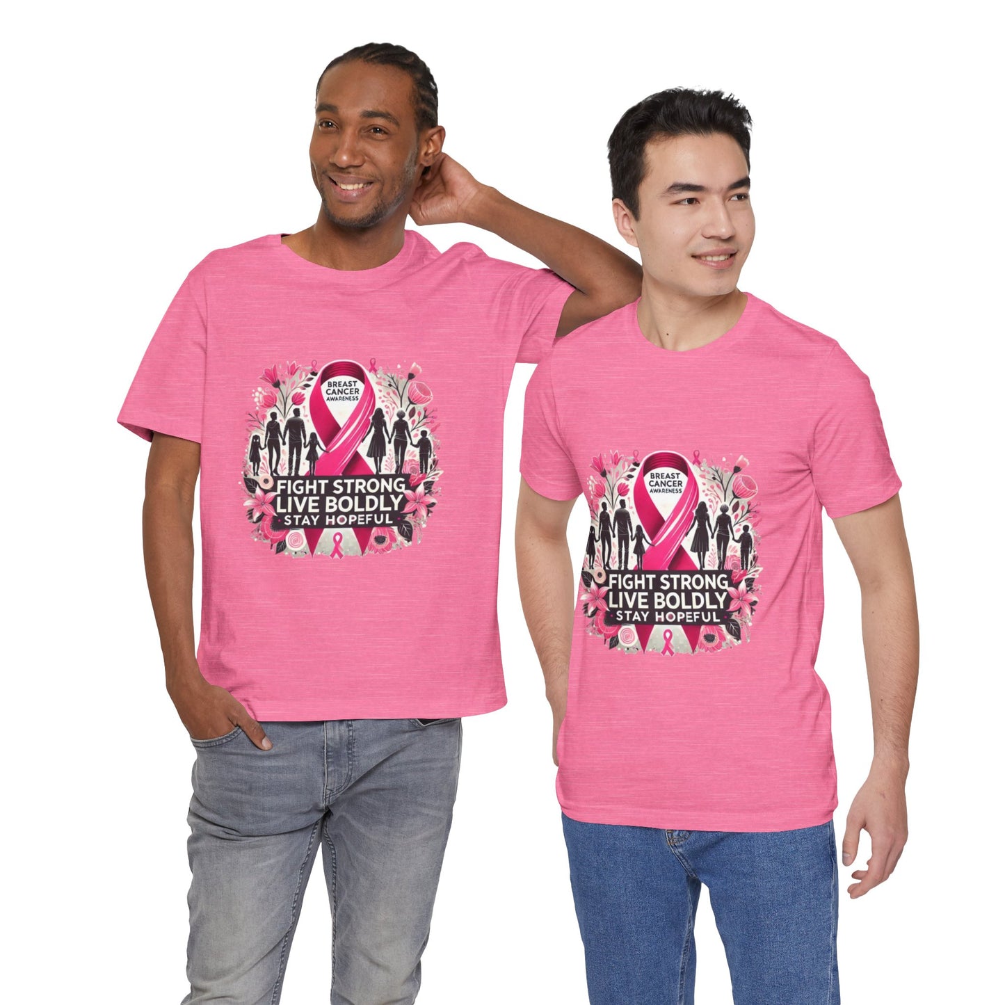 Breast Calendar Awareness Unisex Jersey Short Sleeve Tee