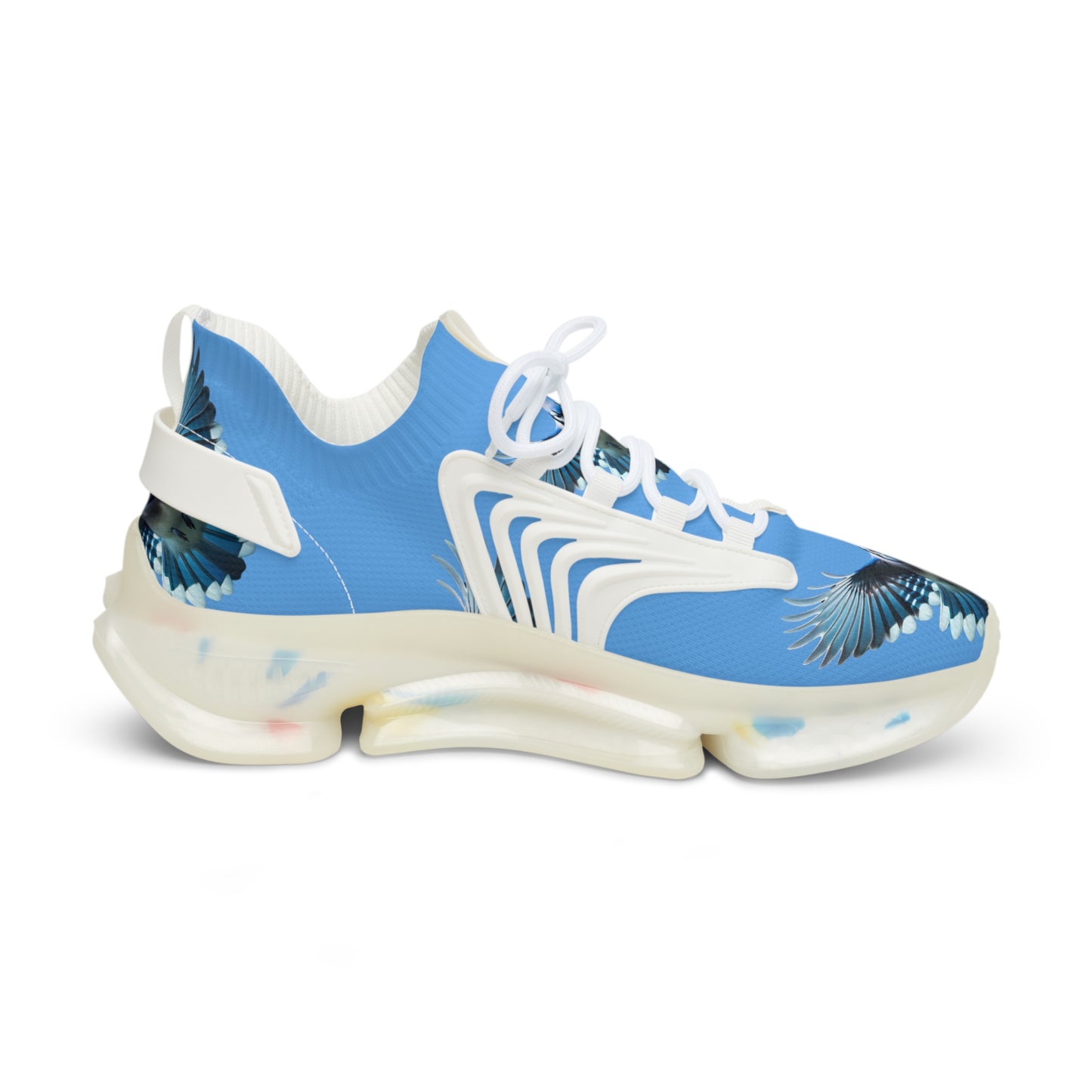 Bluejay In Flight - Men's Mesh Sneakers