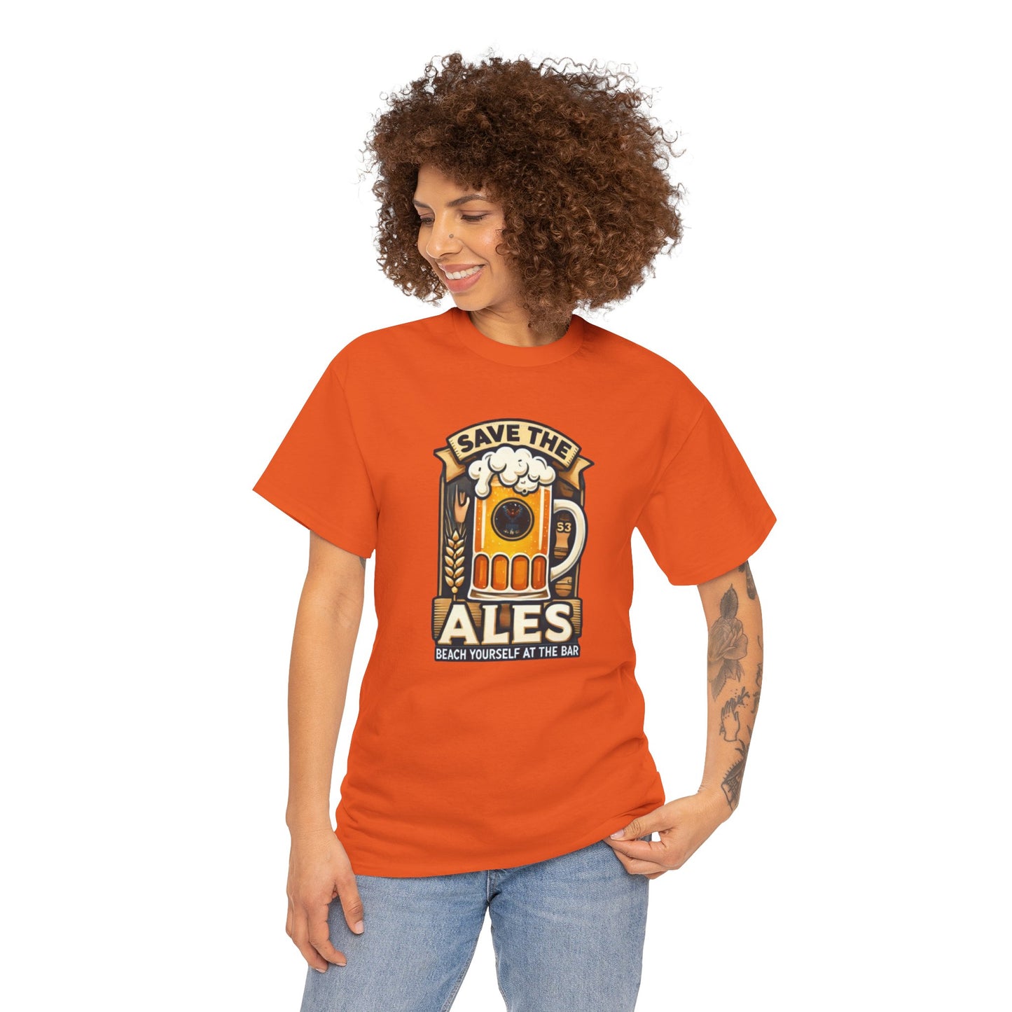 Save The Ales Unisex Heavy Cotton Tee