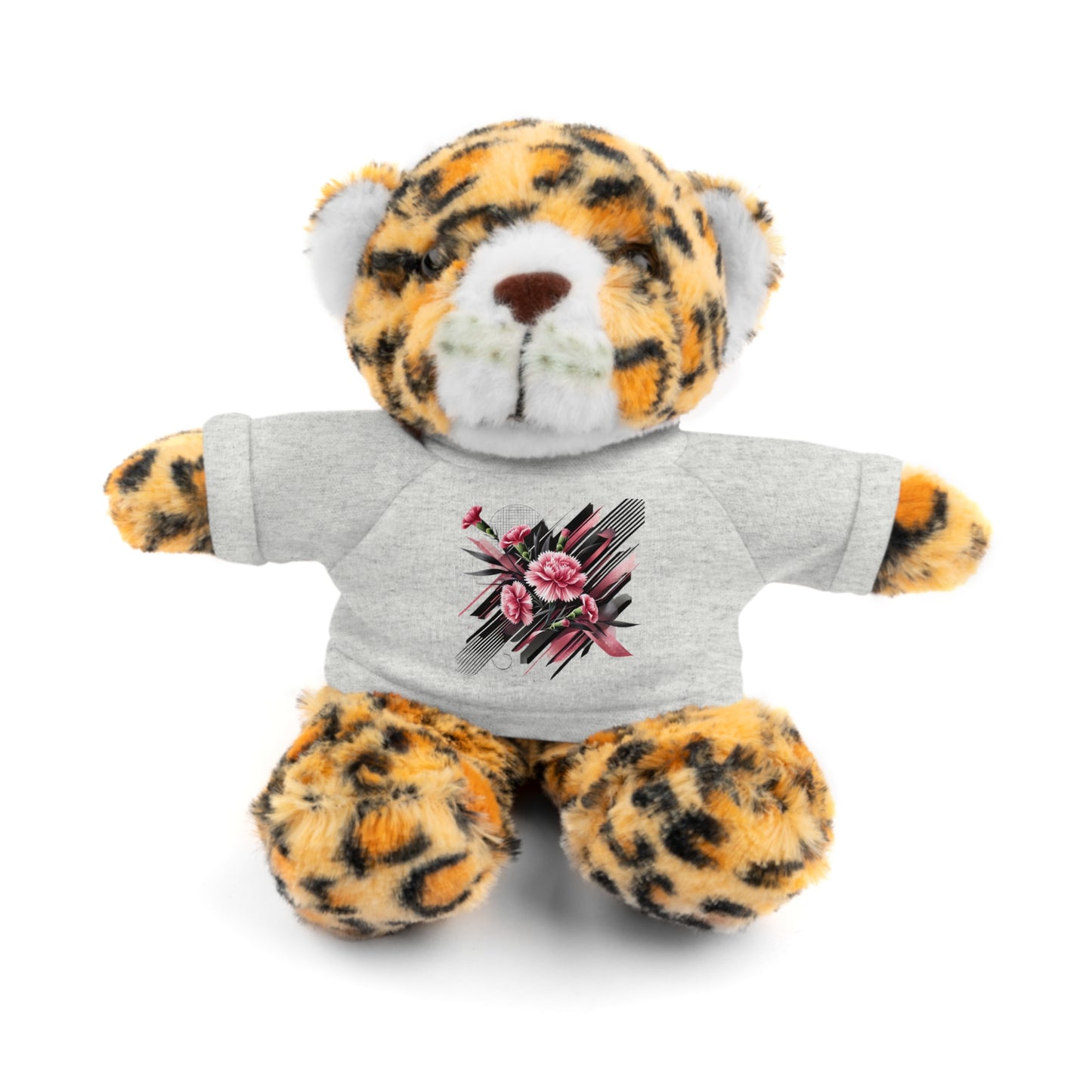 Pink Carnation Designer Stuffed Animals with Tee