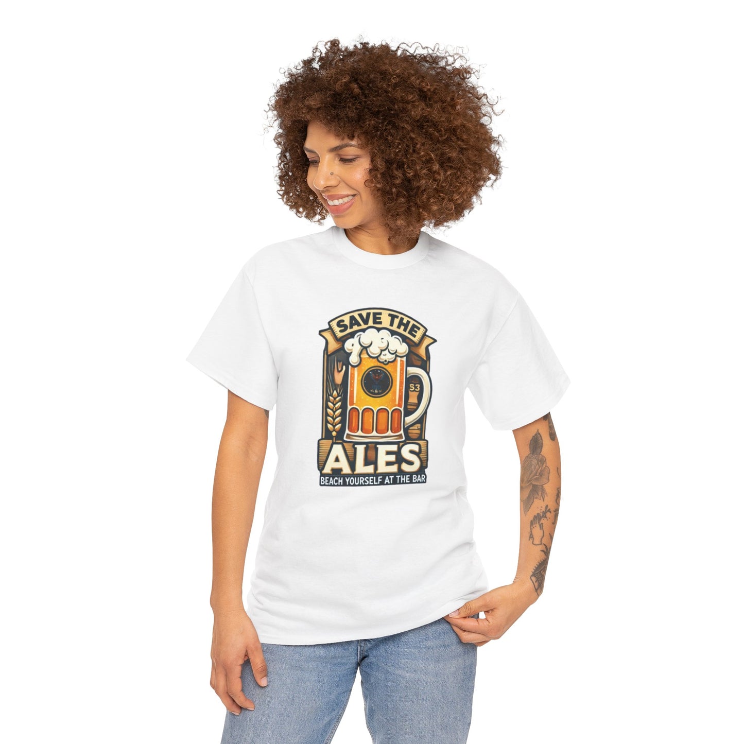 Save The Ales Unisex Heavy Cotton Tee