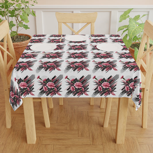 Pink Carnations Tablecloth