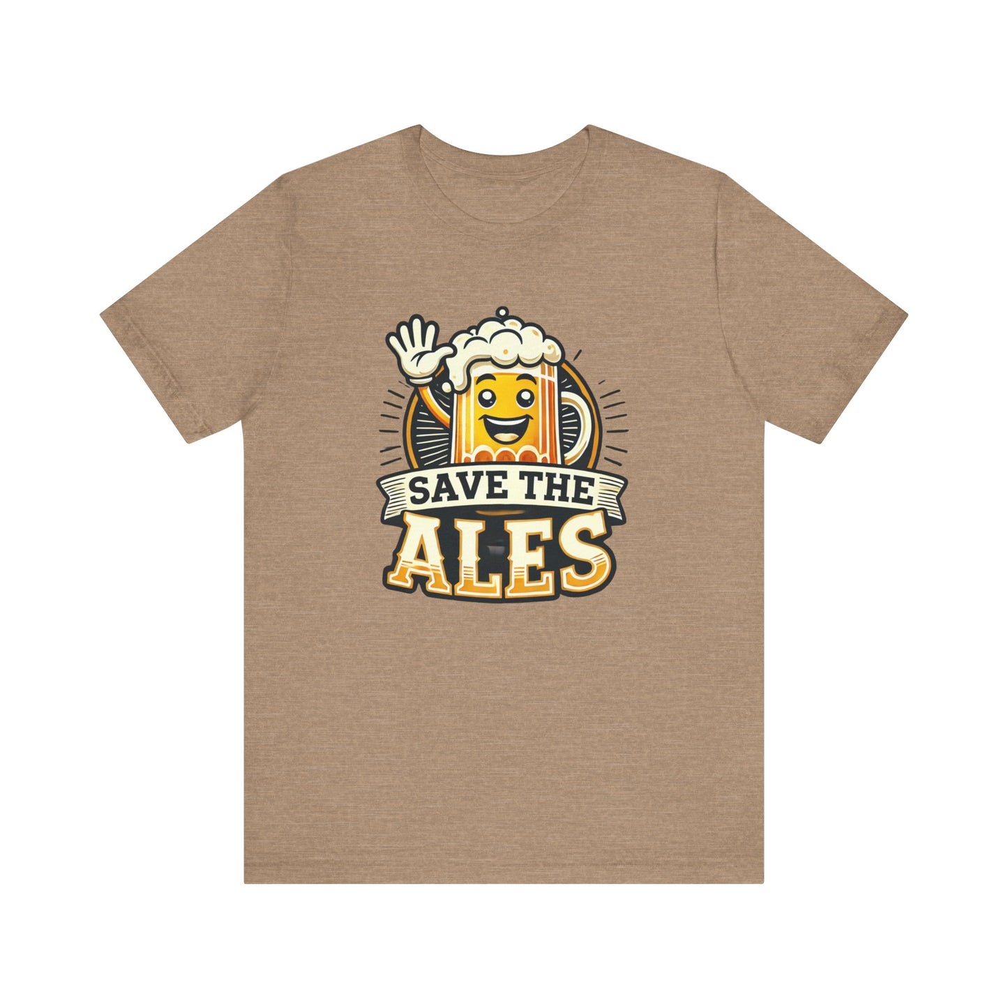Save The Ales_V2 Unisex Jersey Short Sleeve Tee