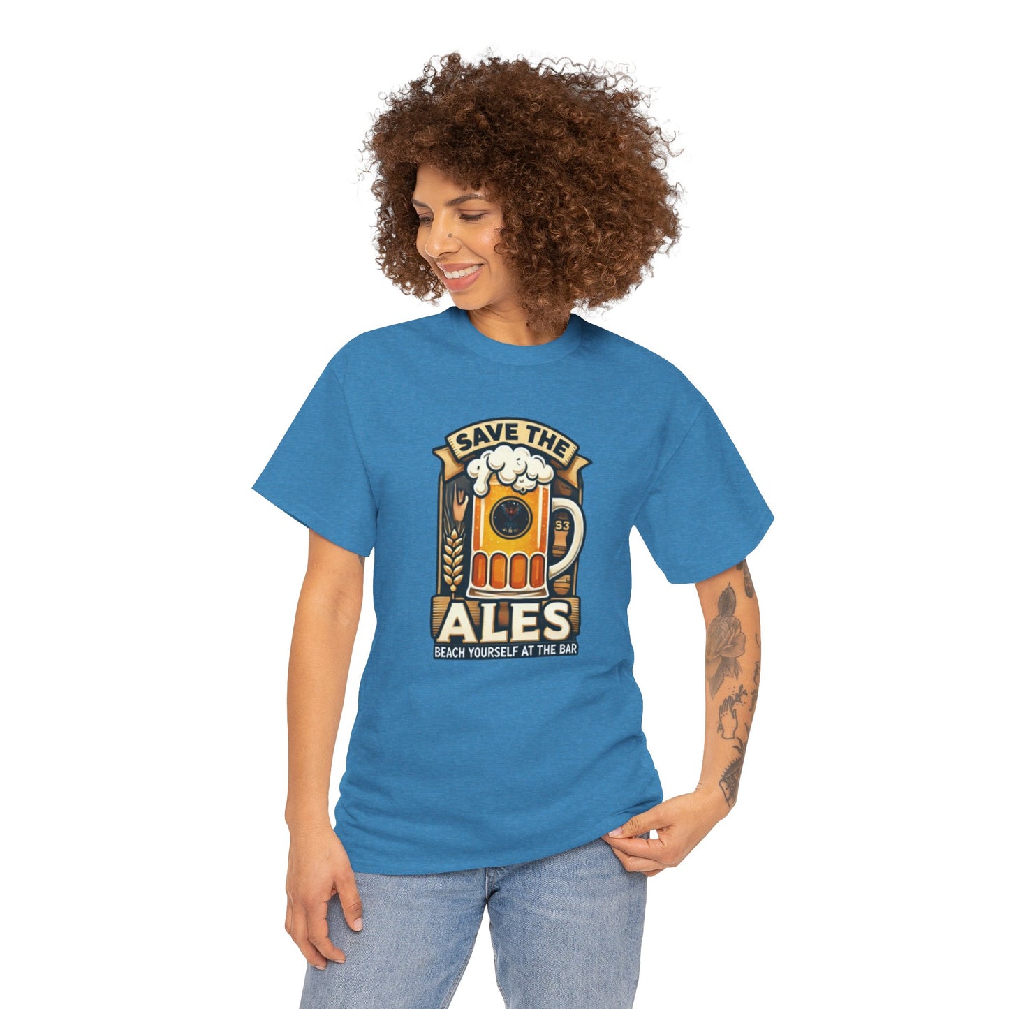 Save The Ales Unisex Heavy Cotton Tee