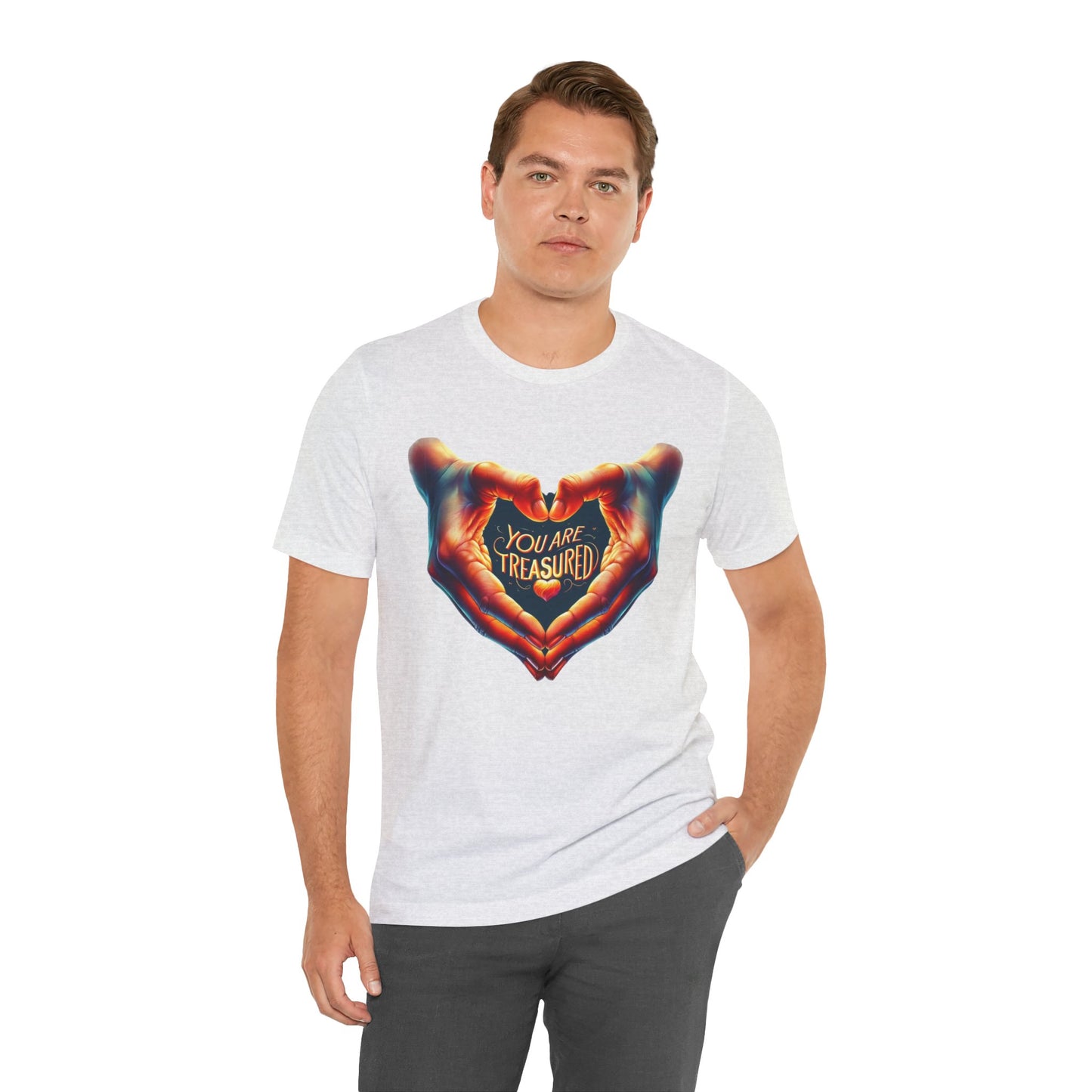 You Are Treasured - Both Sides Printed - Short Sleeve Tee