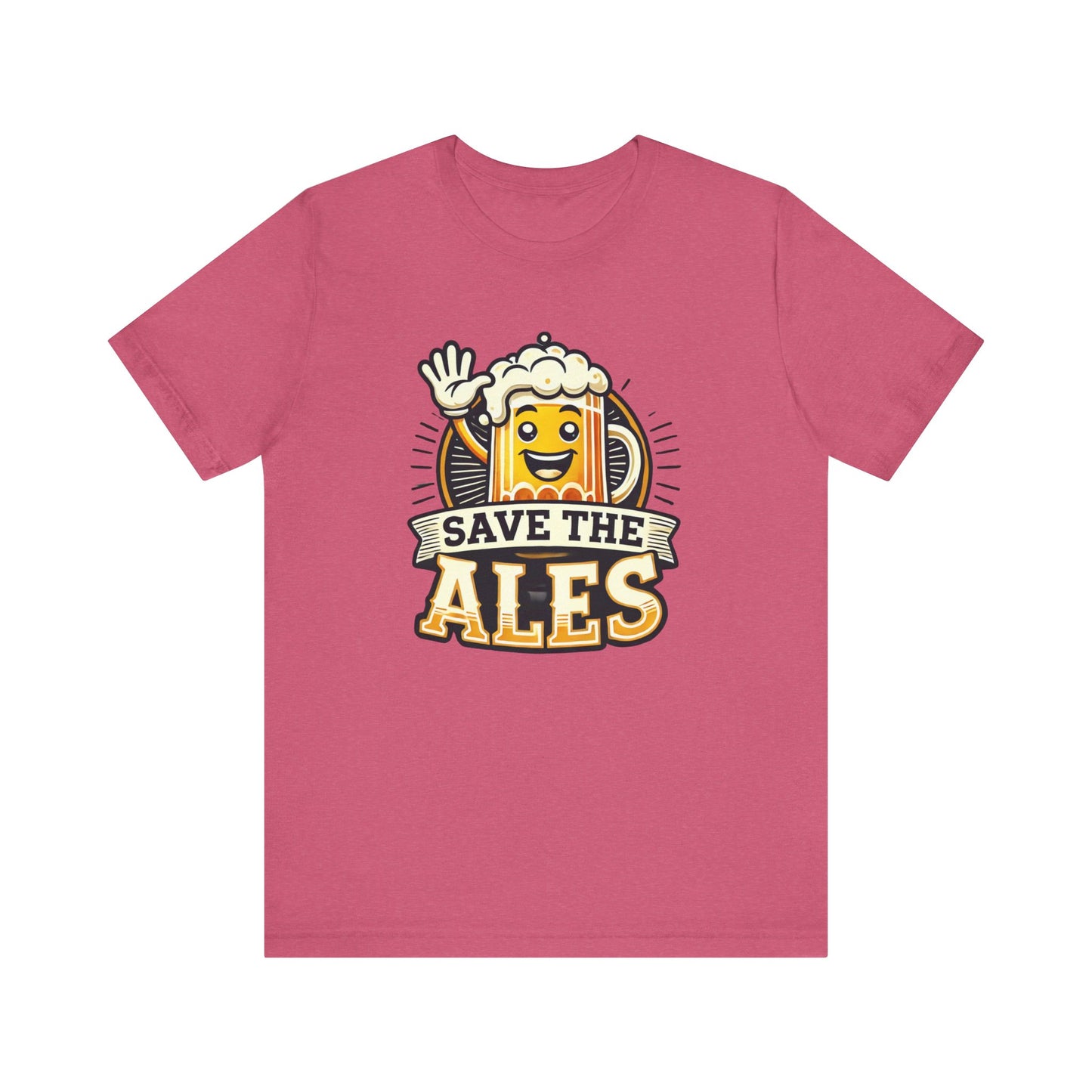 Save The Ales_V2 Unisex Jersey Short Sleeve Tee