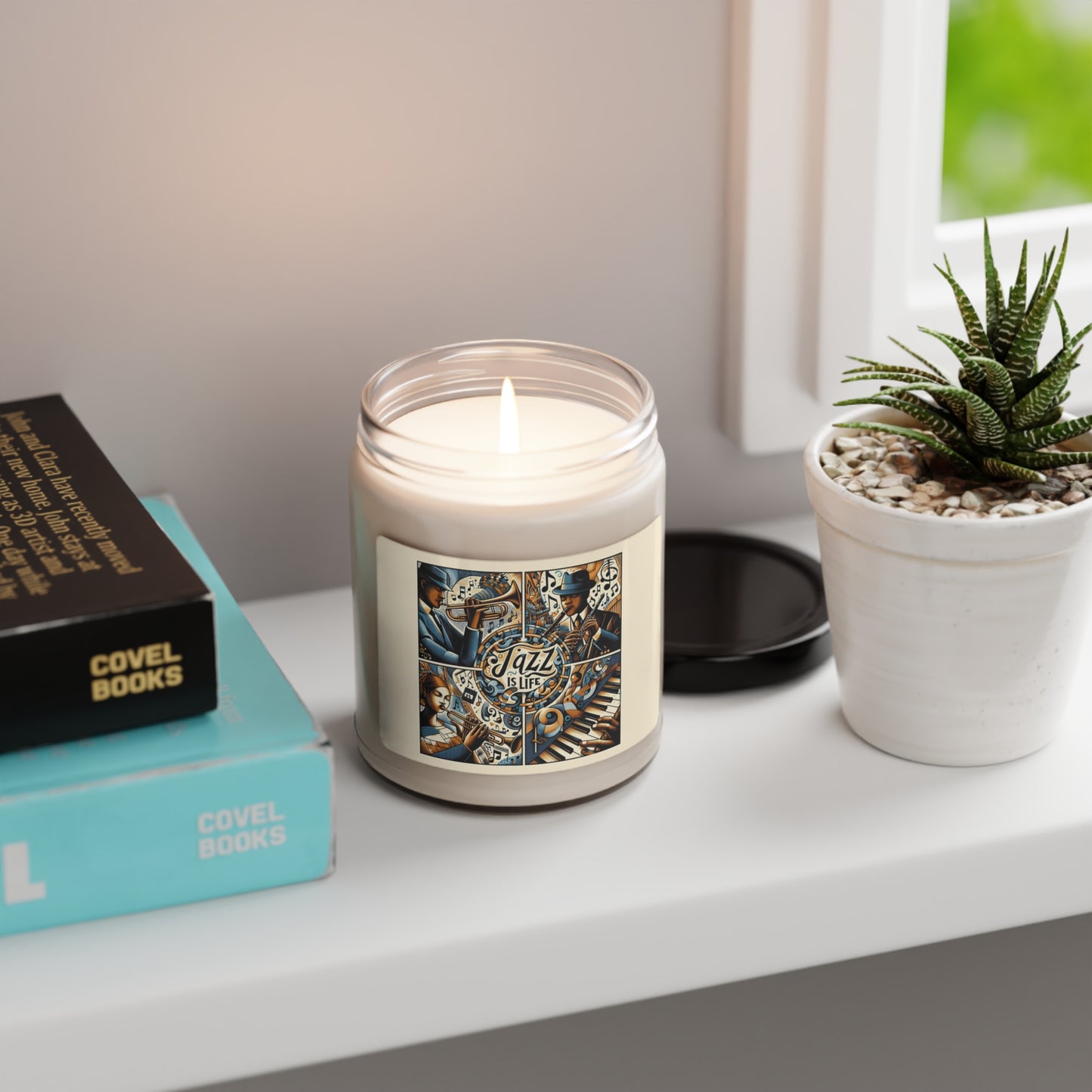 Jazz Is Life 9oz Scented Soy Candle