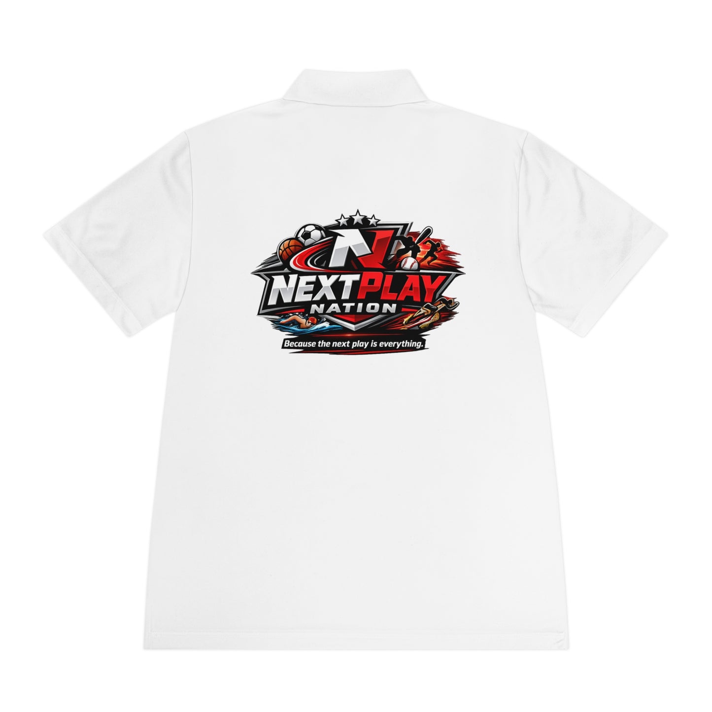NextPlay Nation Men's Sport Polo Shirt