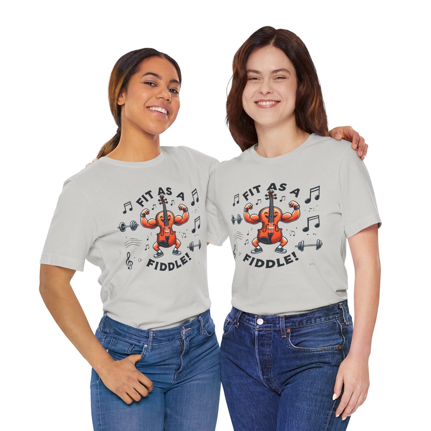 Fit As A Fiddle Unisex Jersey Short Sleeve Tee