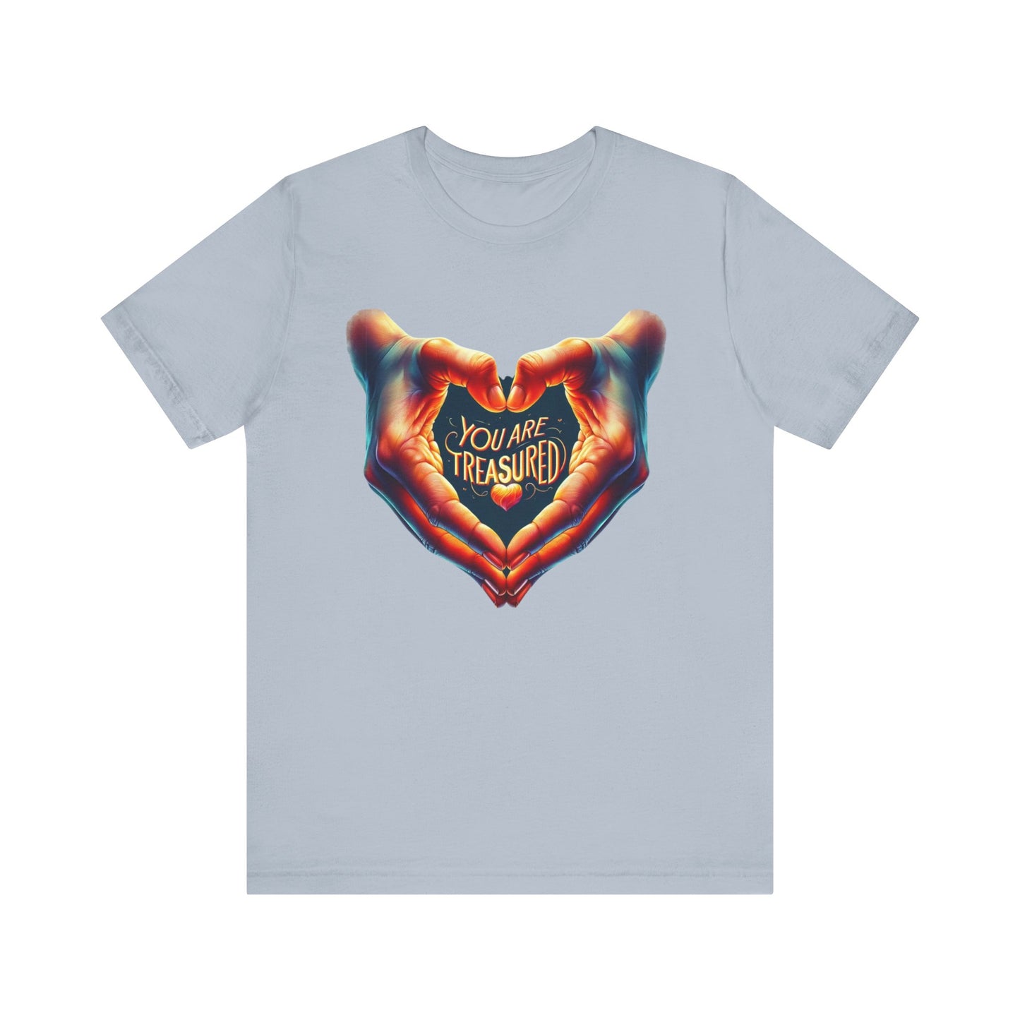 You Are Treasured - Both Sides Printed - Short Sleeve Tee