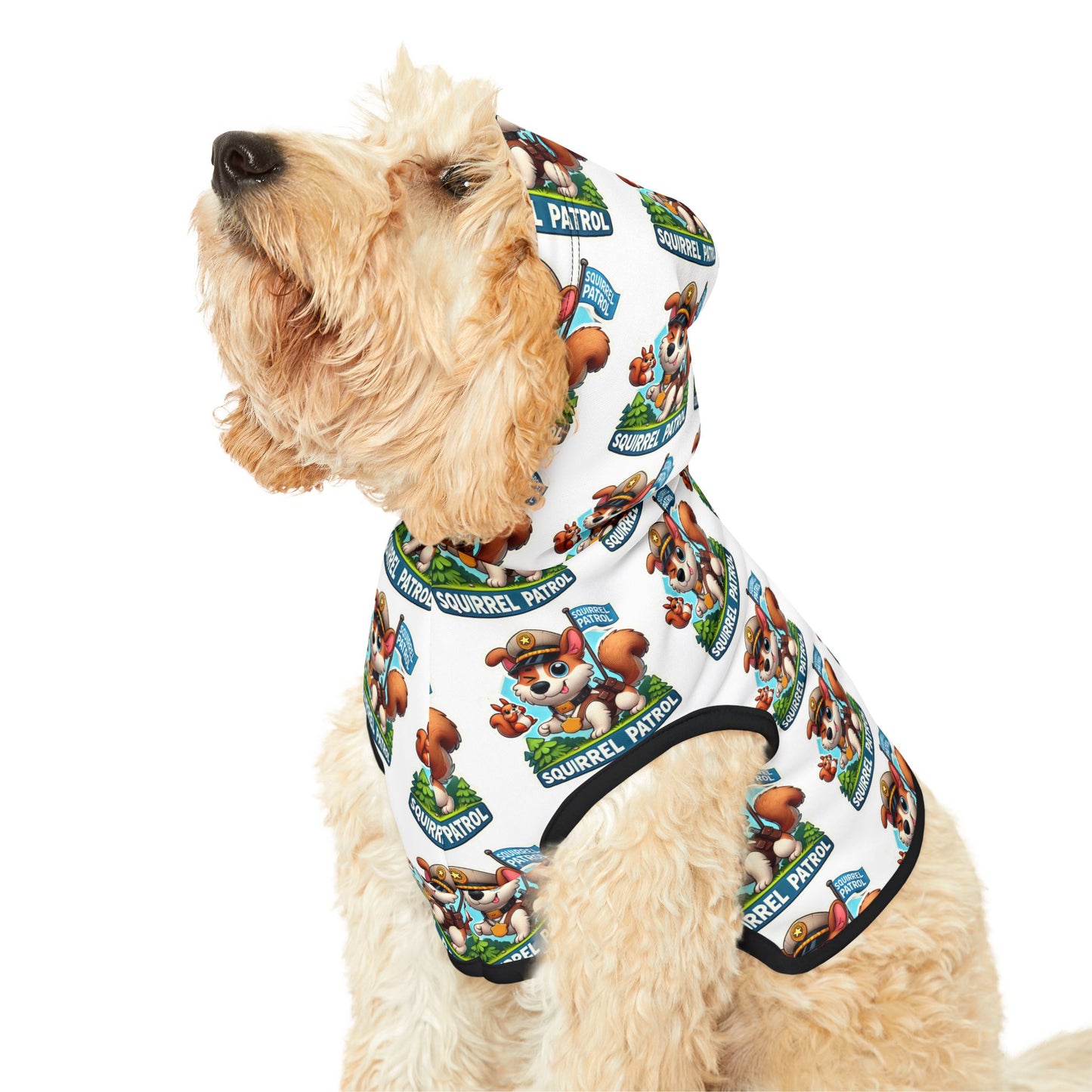 Squirrel Patrol Pet Hoodie (2)