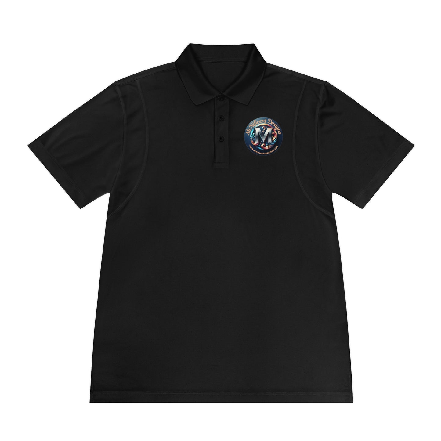 McNificent Designs Men's Sport Polo Shirt