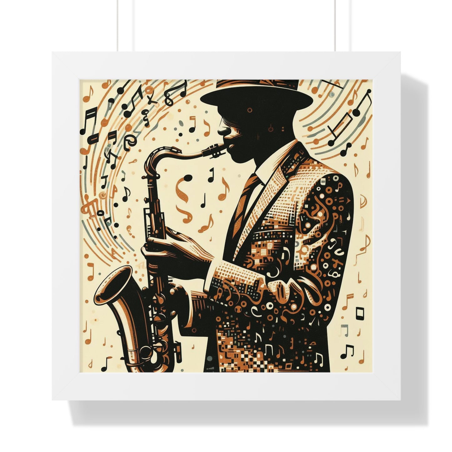 To The Nines -  Unique Wall Art - Framed Vertical Poster