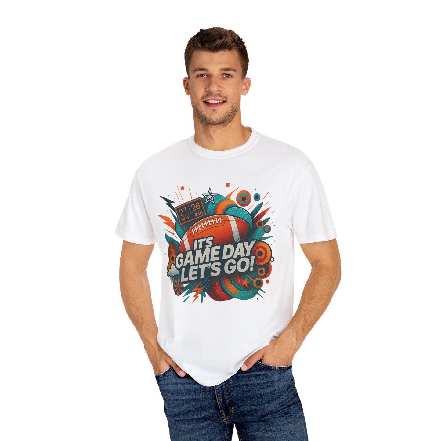 IT'S GAME DAY -  Unisex Garment-Dyed T-shirt