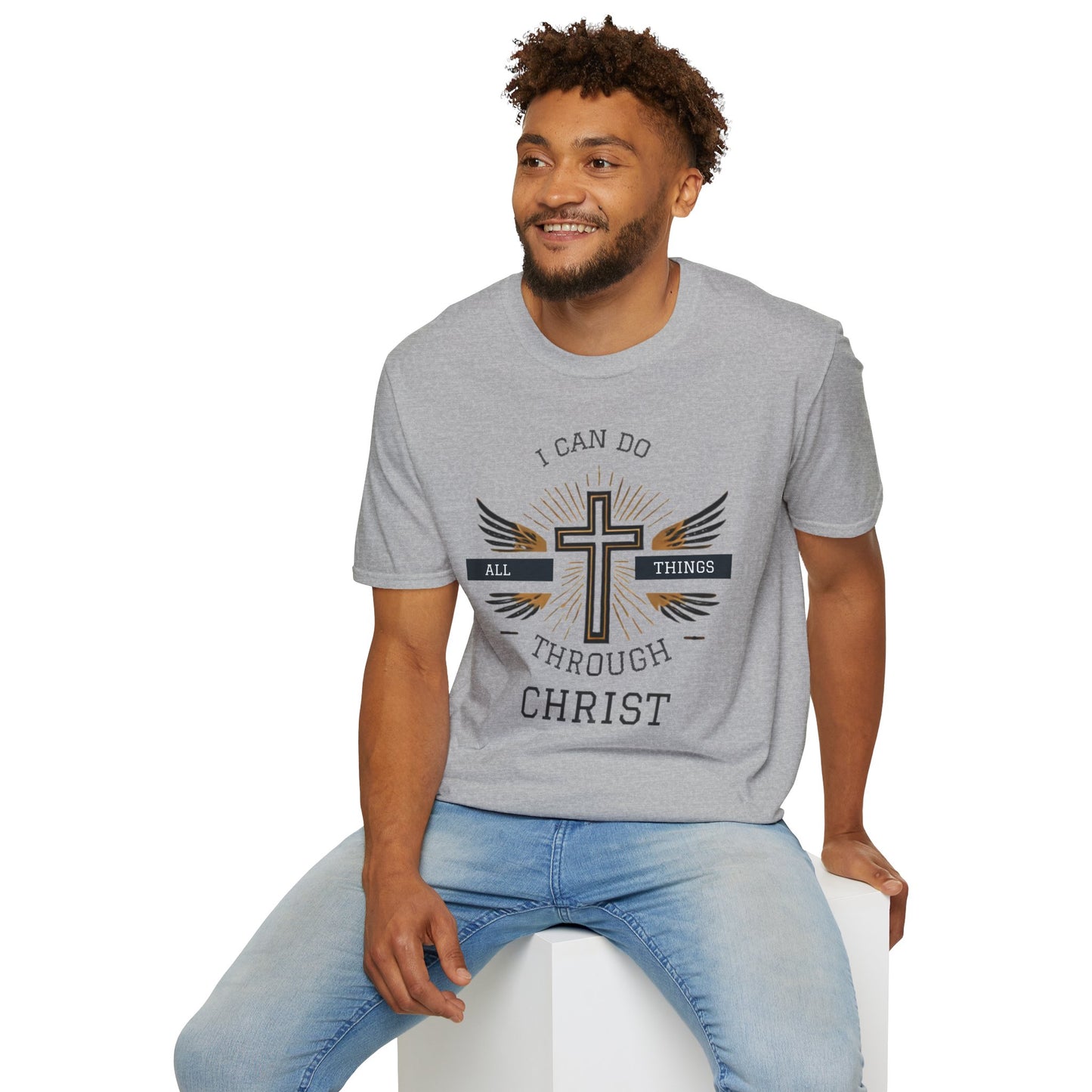 All Things Through Christ Unisex Softstyle T-Shirt