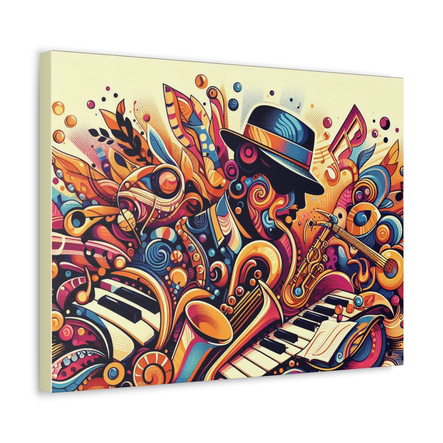 Giving It All I Got on Stretched Canvas