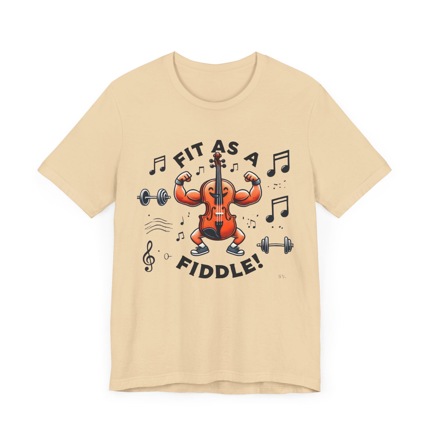 Fit As A Fiddle Unisex Jersey Short Sleeve Tee