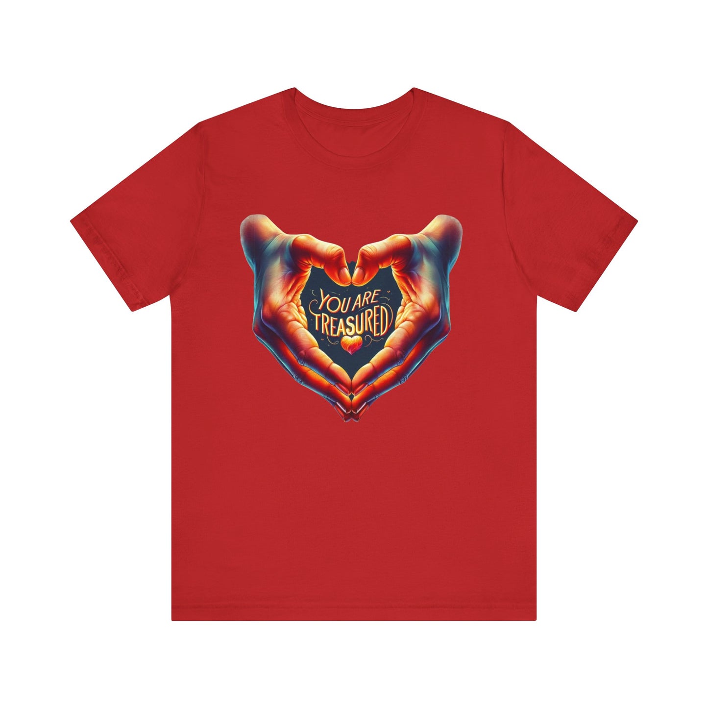 You Are Treasured - Both Sides Printed - Short Sleeve Tee