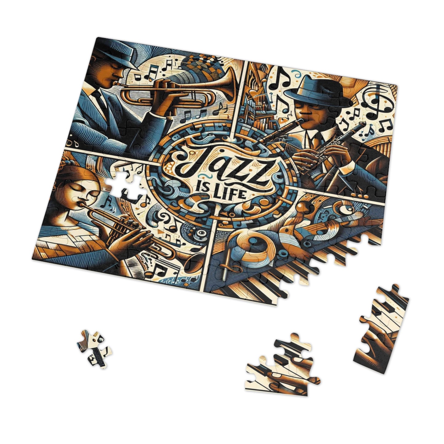 Jazz Is Life - Original Jigsaw Puzzle (30, 110, 252, 500, Piece)