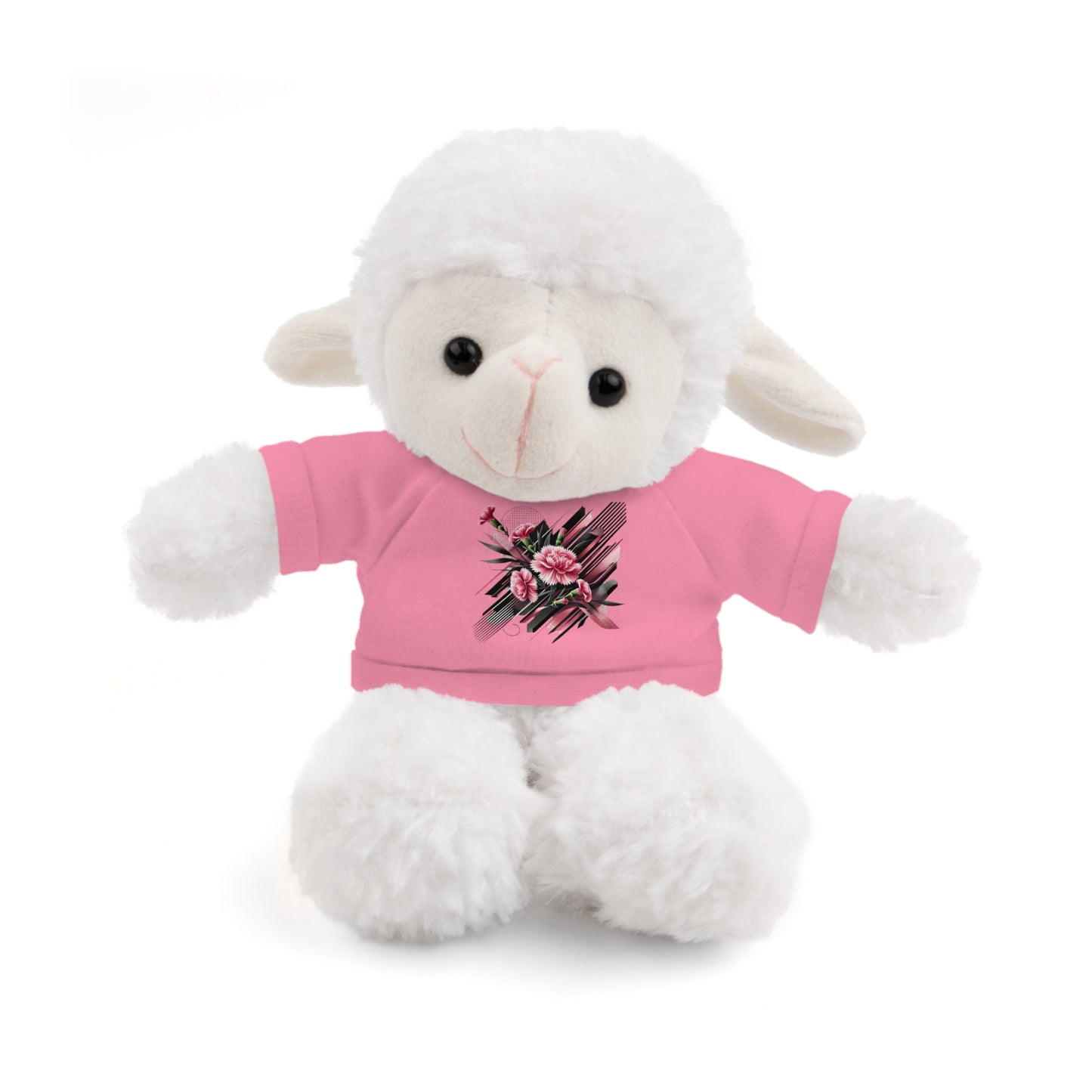 Pink Carnation Designer Stuffed Animals with Tee