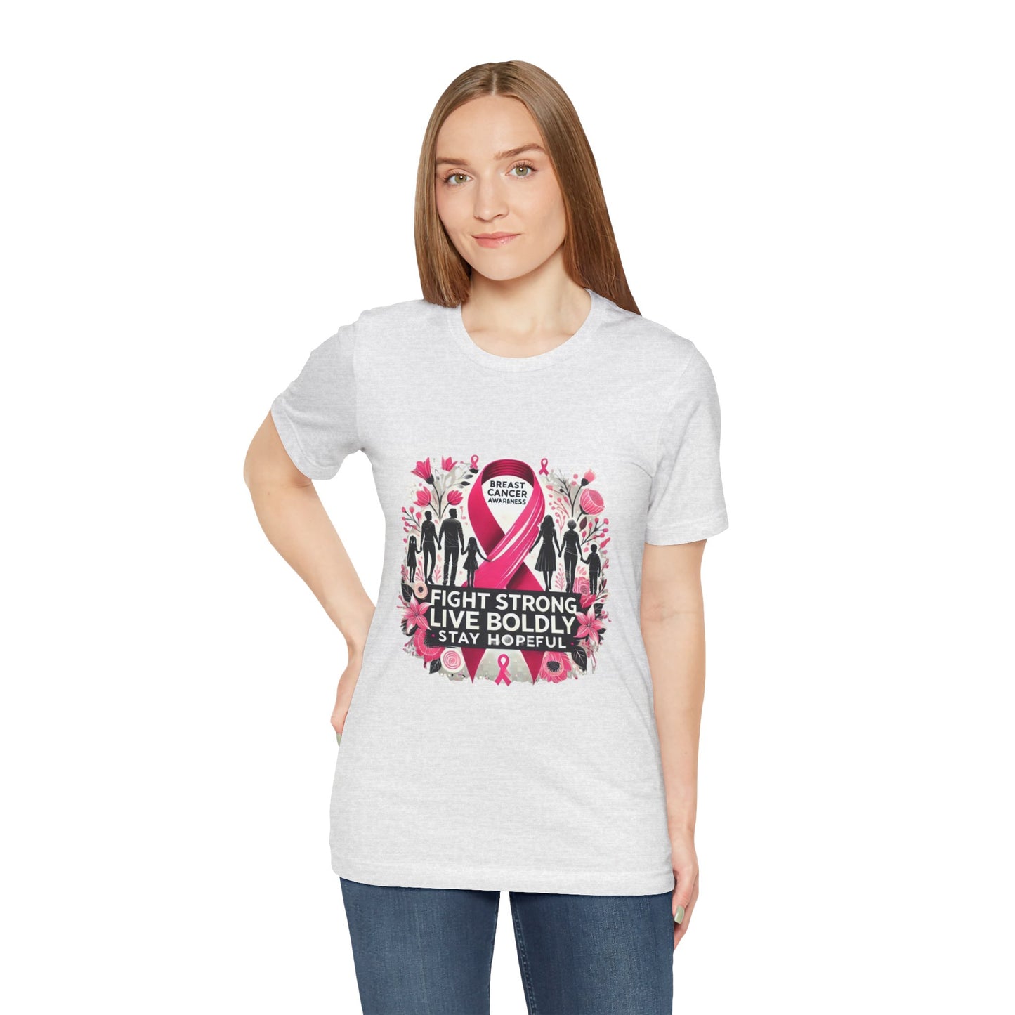 Breast Calendar Awareness Unisex Jersey Short Sleeve Tee