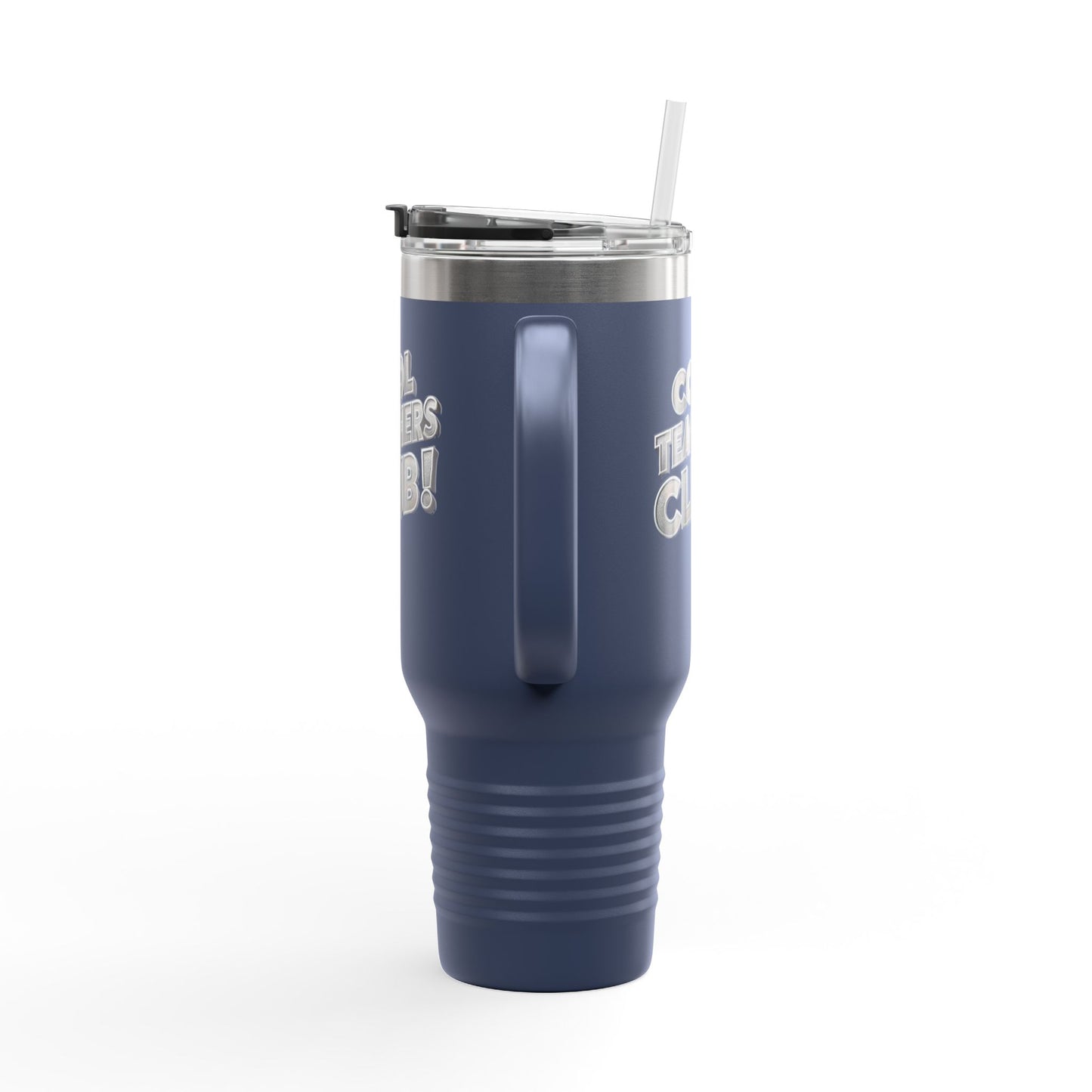Cool Teacher's Club, Spill-proof, 40oz Stainless Steel Insulated Travel Mug