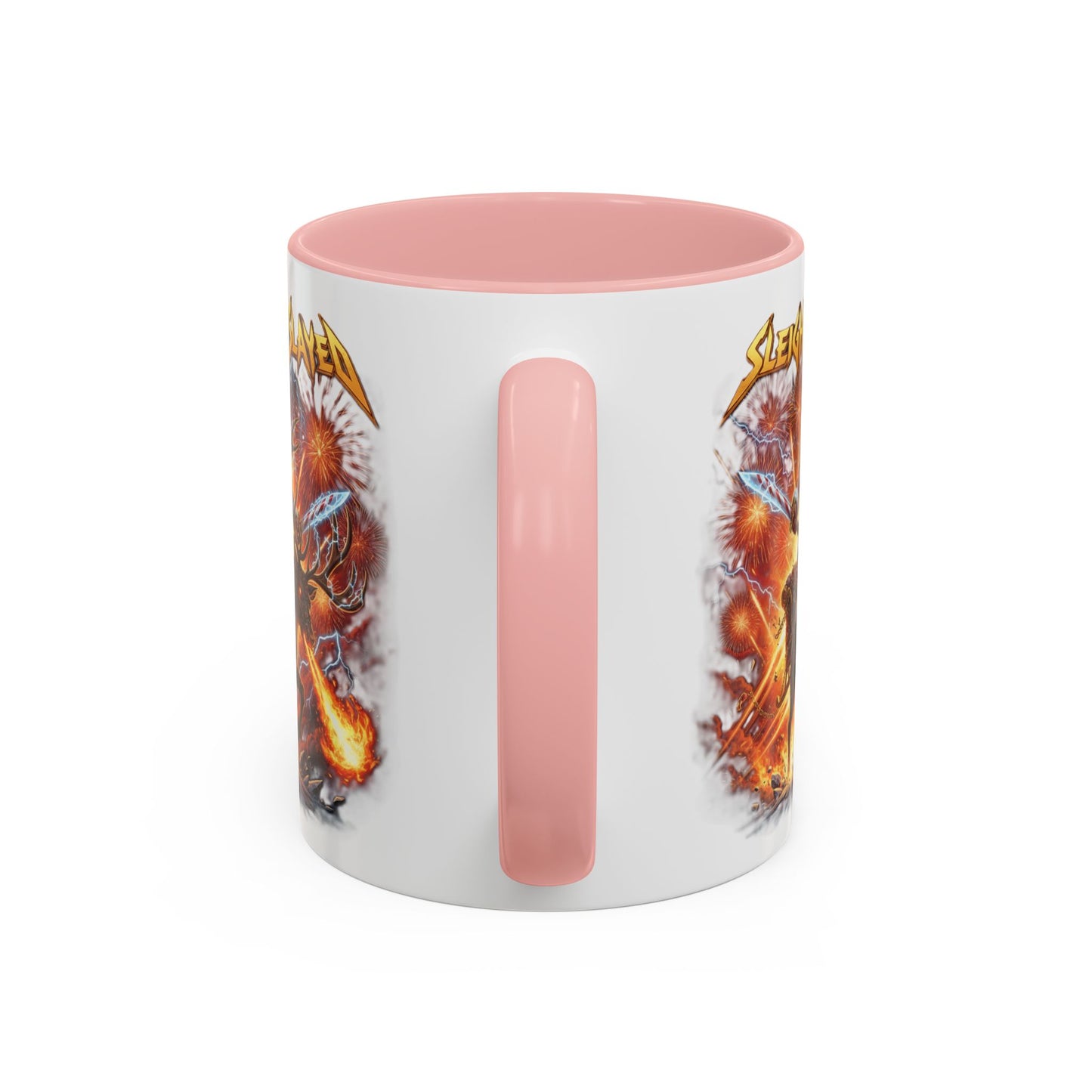 "Sleigh or Be Slayed" Mug | Ceramic Coffee Cup | Holiday Mug