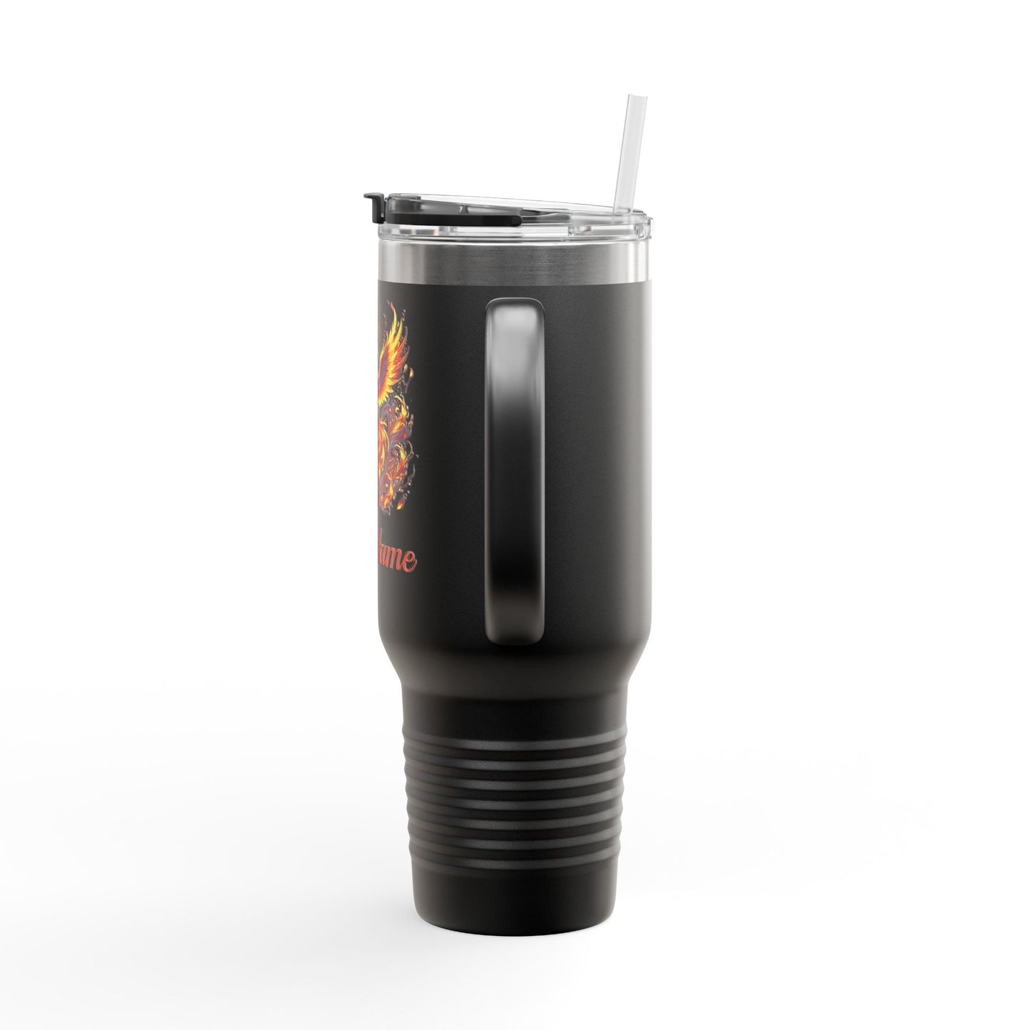 Personalized, Ember Phoenix, 40oz Stainless Steel, Spillproof, Double-Insulated Travel Mug