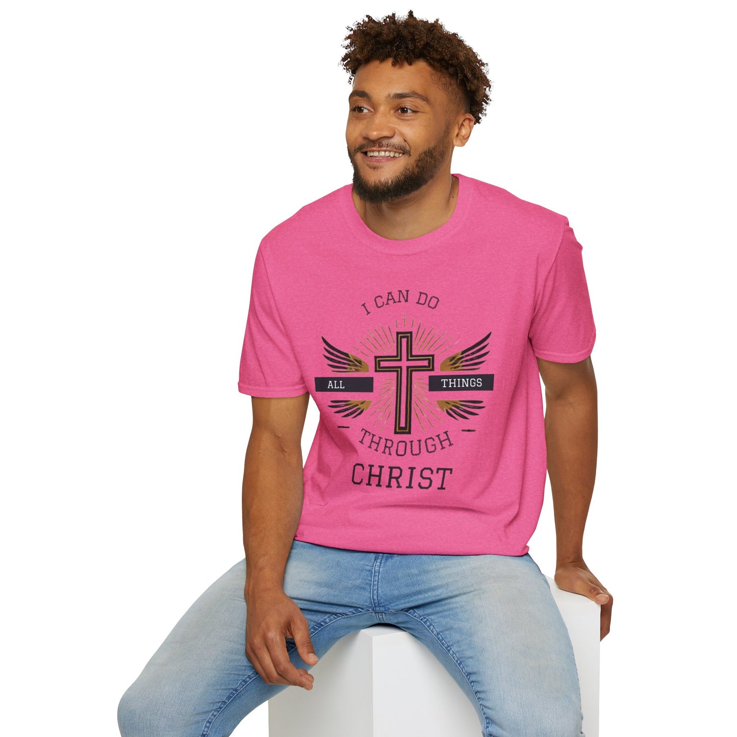 All Things Through Christ Unisex Softstyle T-Shirt