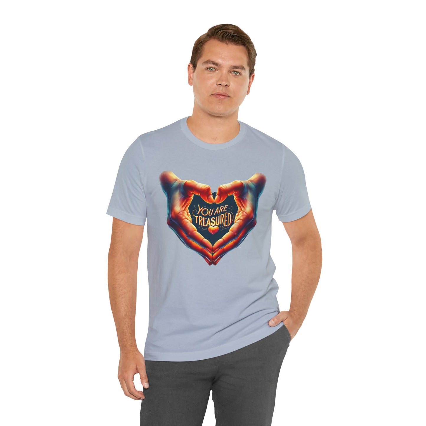 You Are Treasured - Both Sides Printed - Short Sleeve Tee