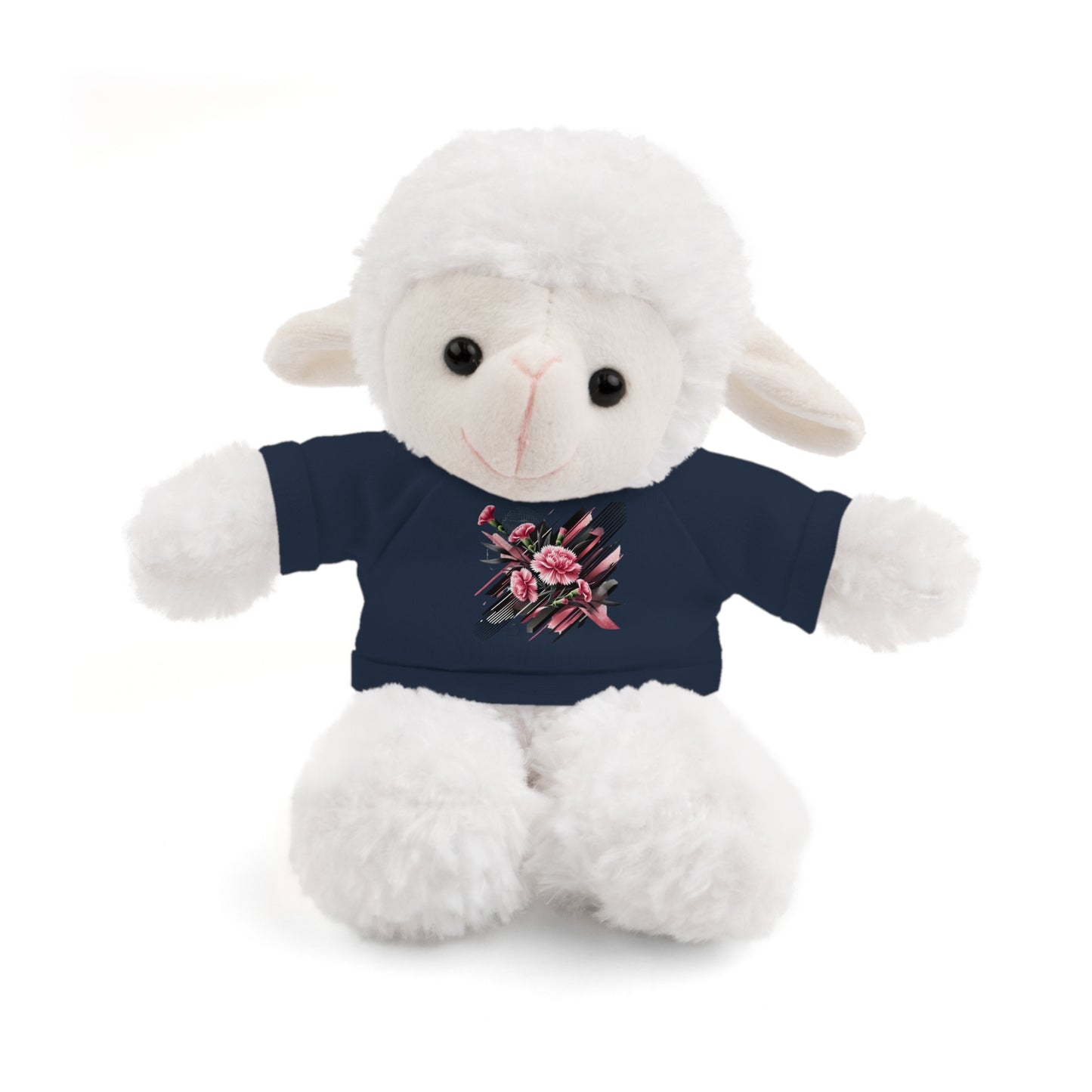 Pink Carnation Designer Stuffed Animals with Tee