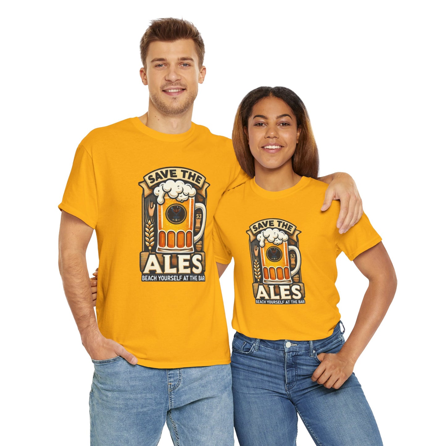 Save The Ales Unisex Heavy Cotton Tee