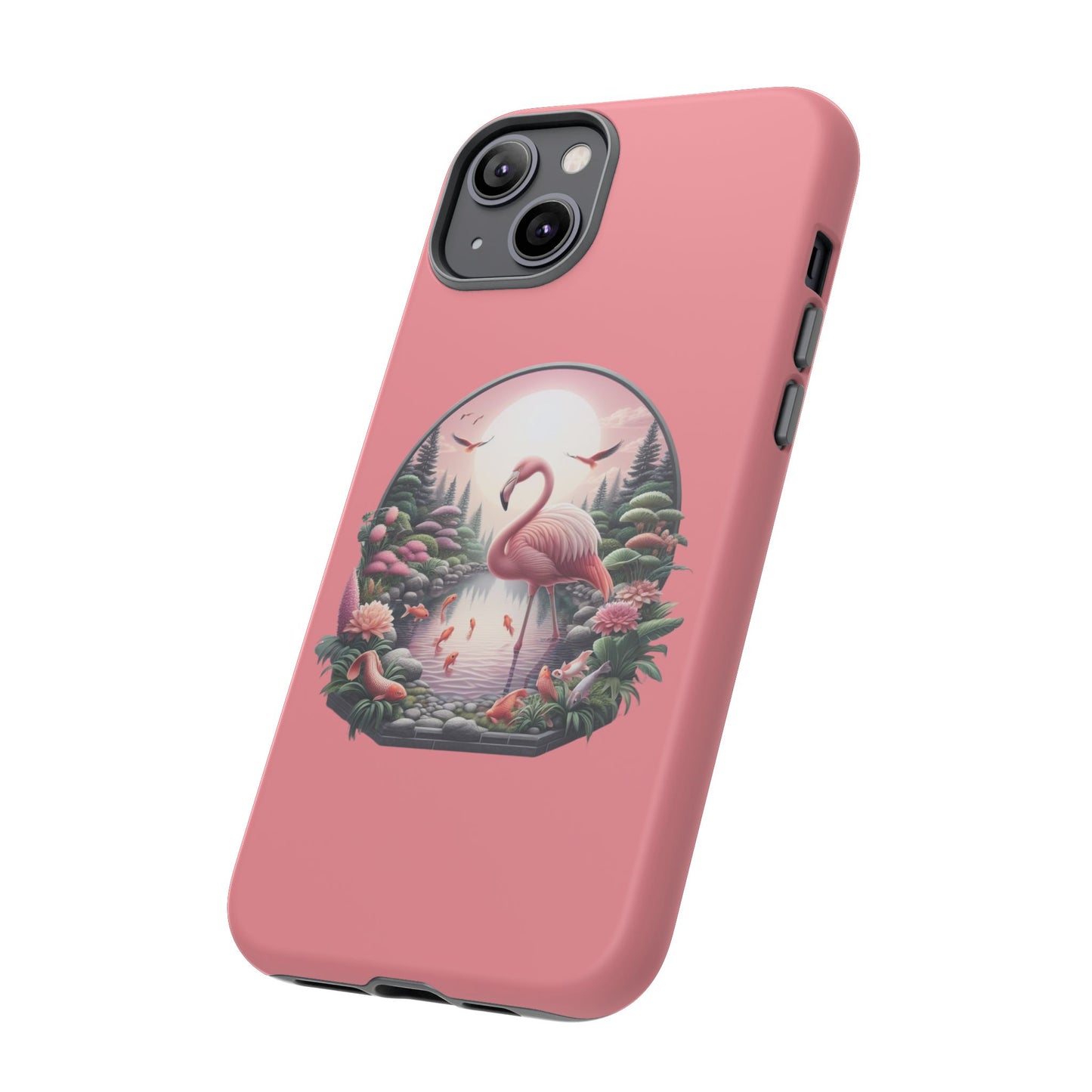 Pink Flamingo - iPhone Tough Phone Case