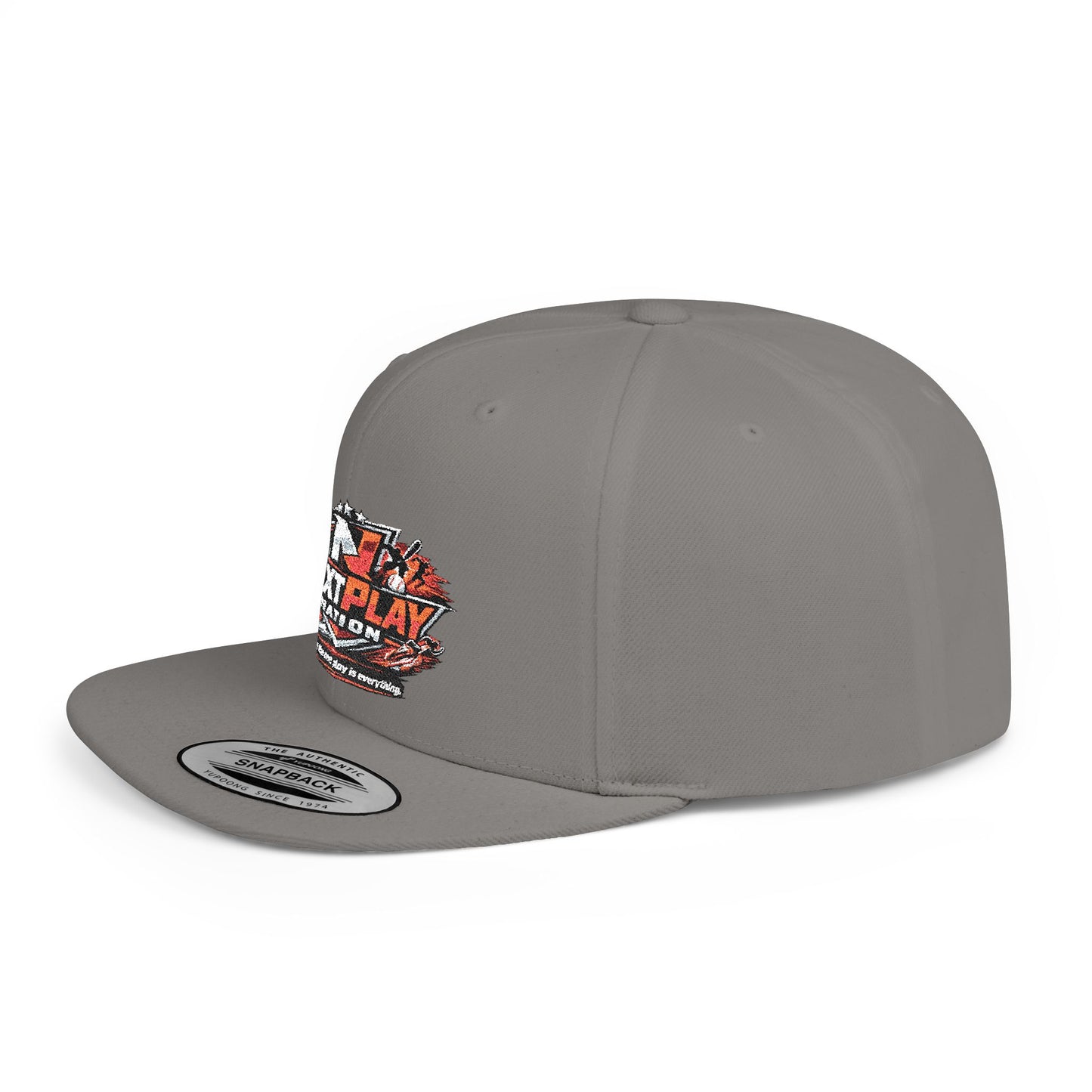 Snapback Hat — 'Next Play Nation' Flat-Bill Baseball Cap (Streetwear Gaming Logo)