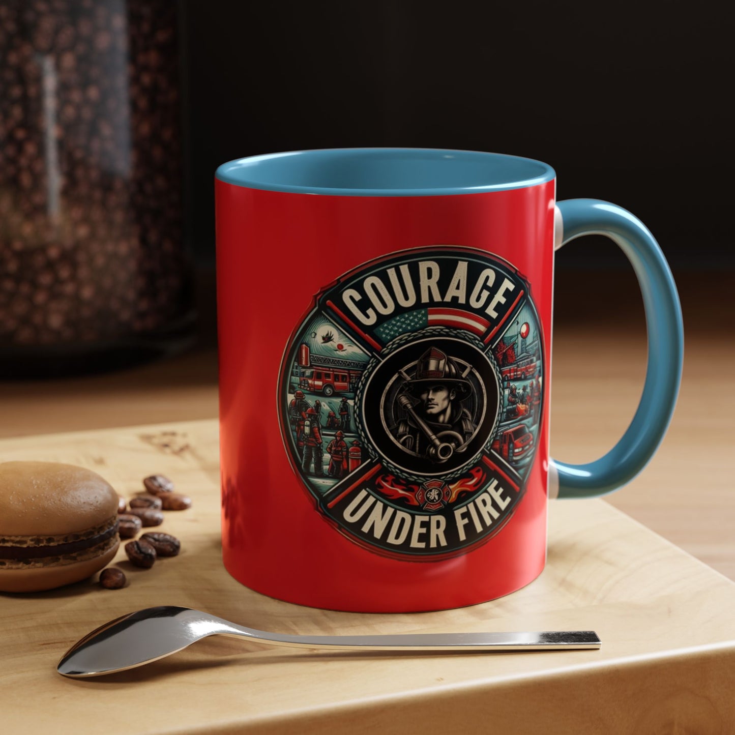 Courage Under Fire - 11oz, 15oz Coffee Mug