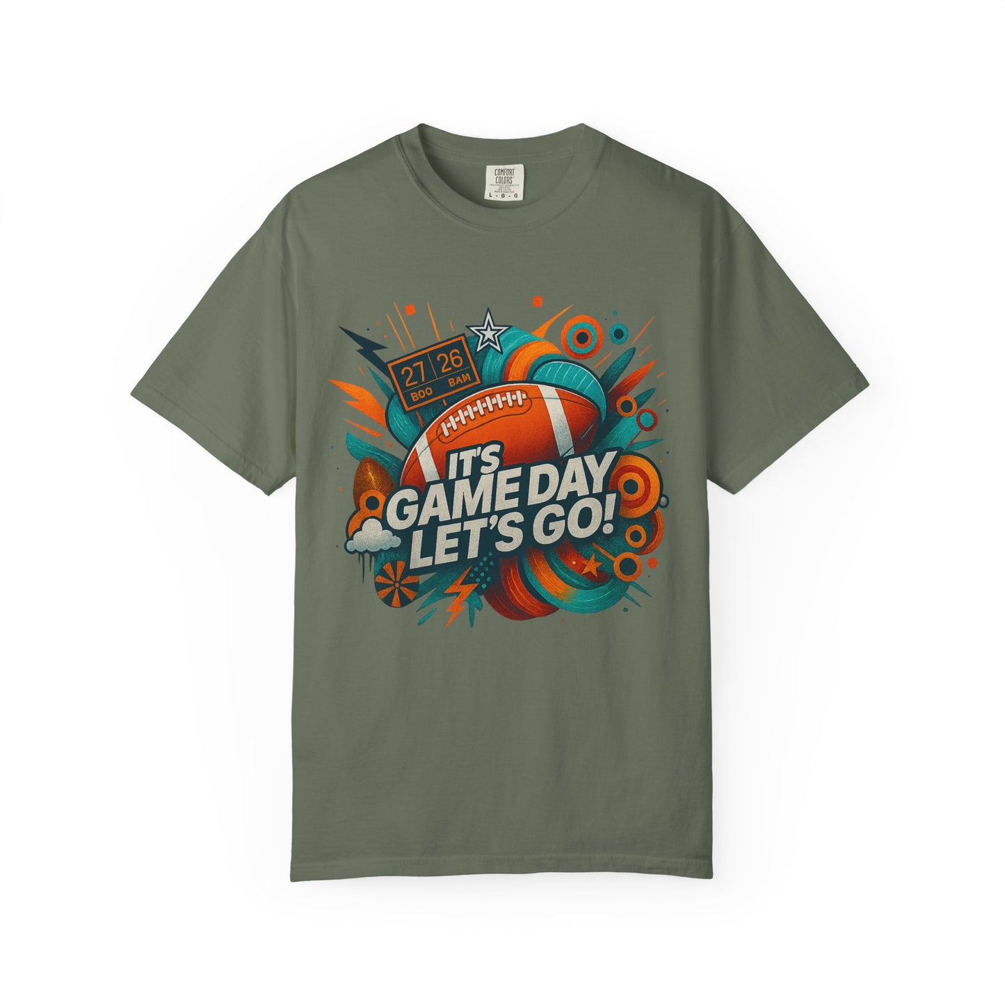 IT'S GAME DAY -  Unisex Garment-Dyed T-shirt