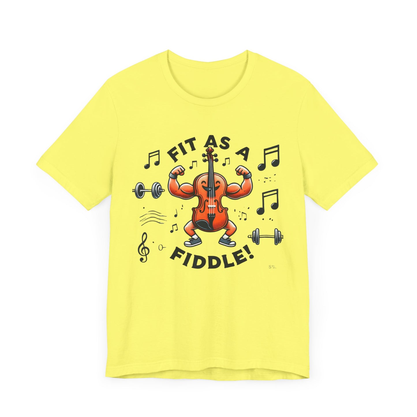 Fit As A Fiddle Unisex Jersey Short Sleeve Tee