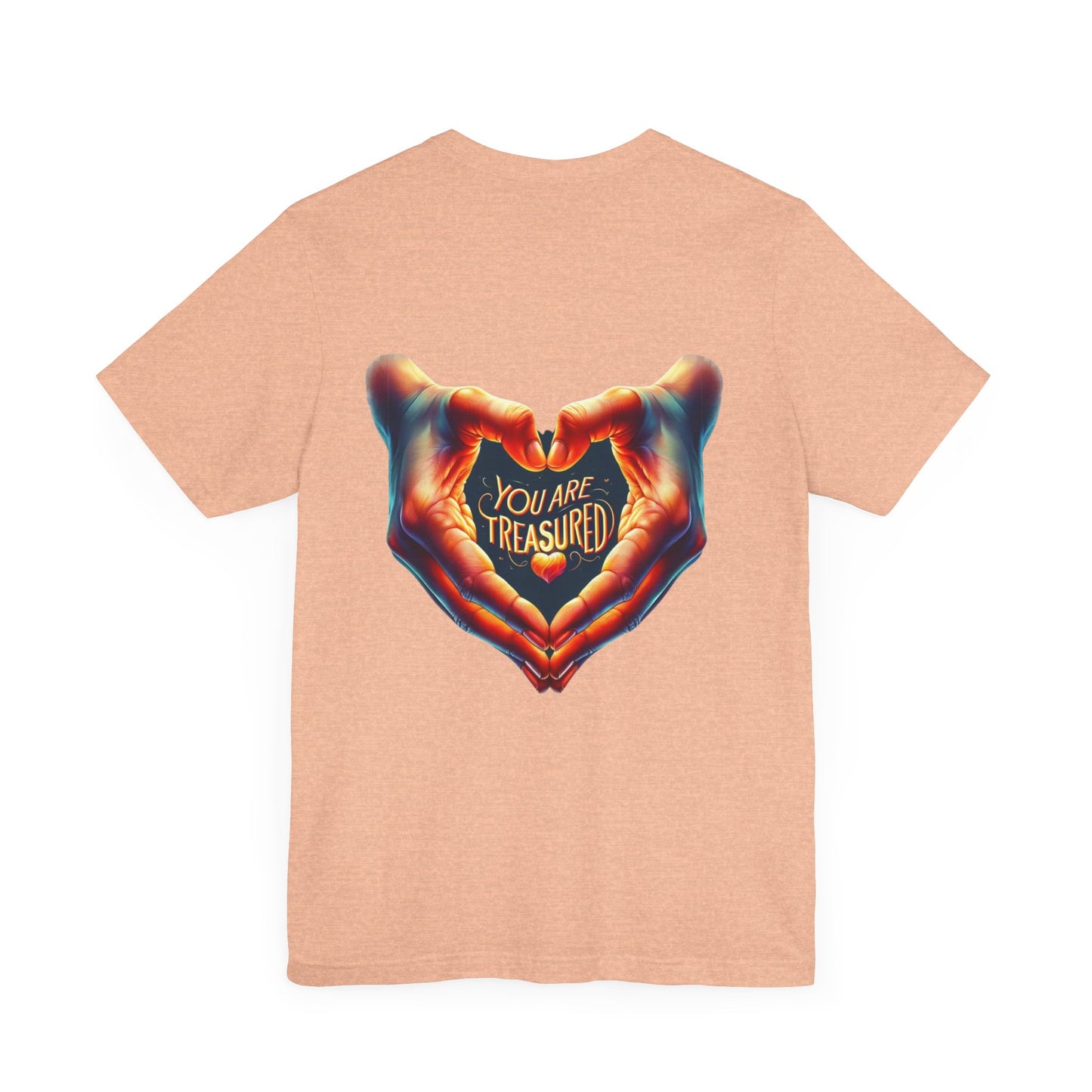 You Are Treasured - Both Sides Printed - Short Sleeve Tee