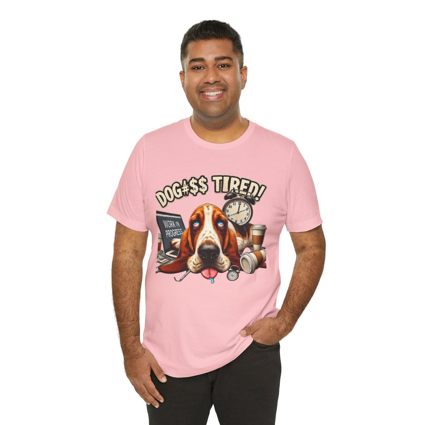 Dog#$$ Tired Unisex Jersey Short Sleeve Tee