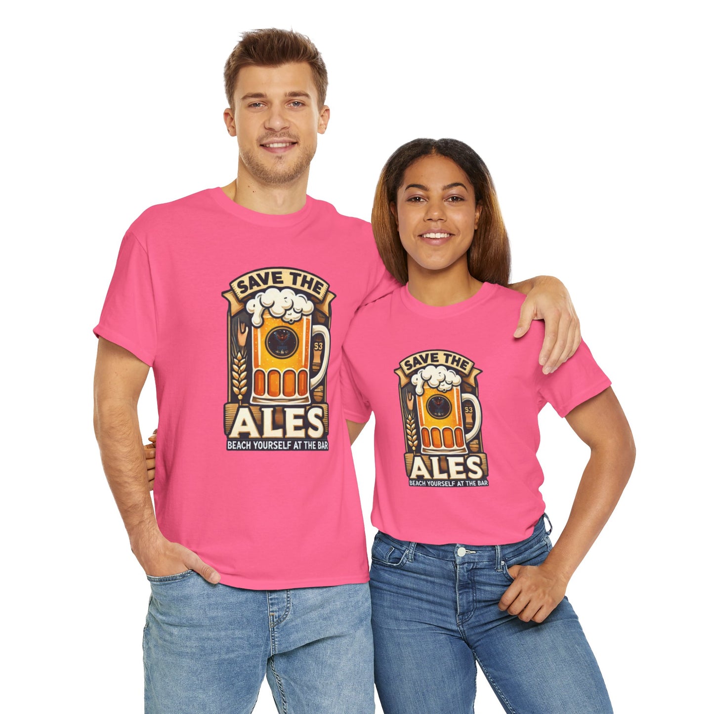 Save The Ales Unisex Heavy Cotton Tee