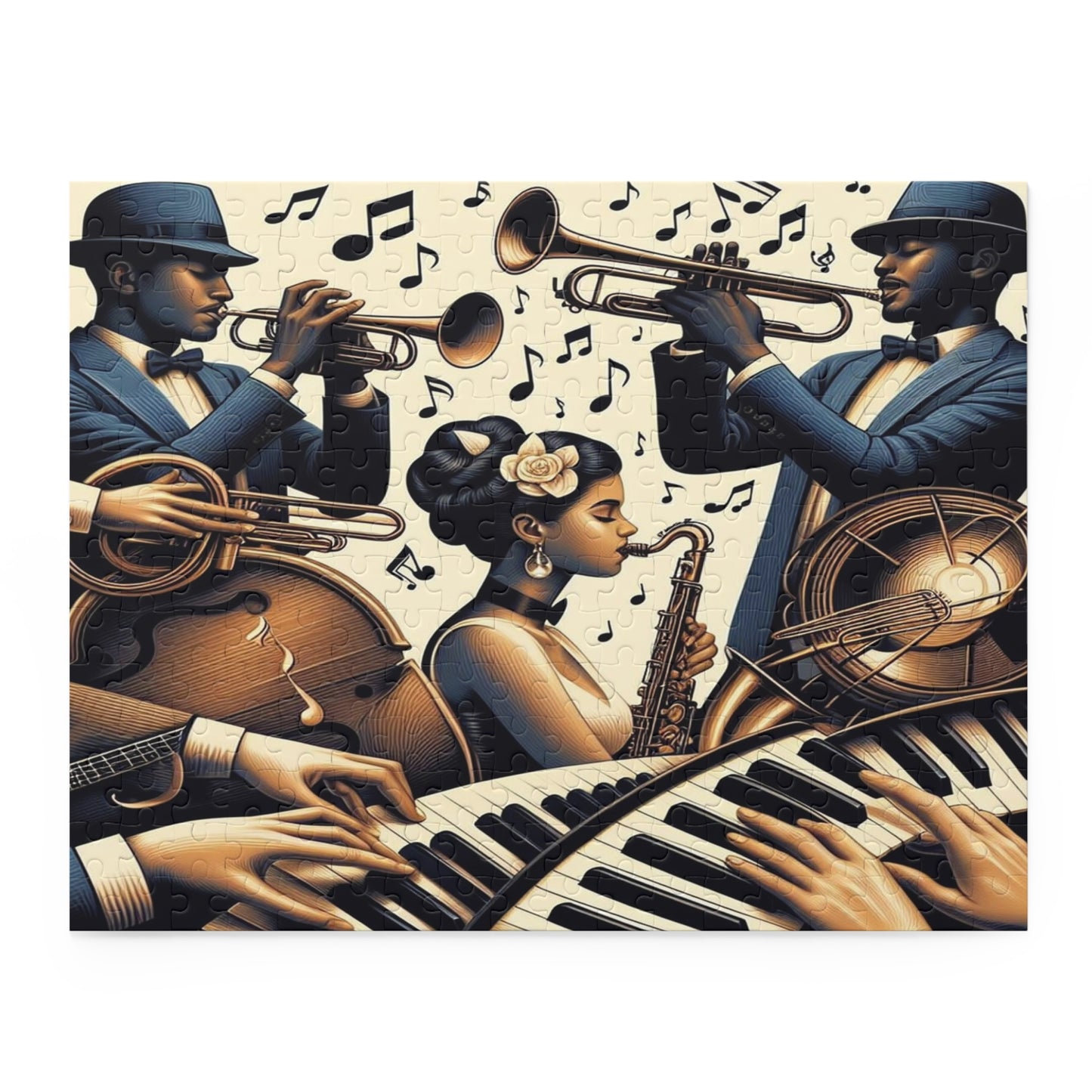 Jazzin' It Up Puzzle (120, 252, 500-Piece)