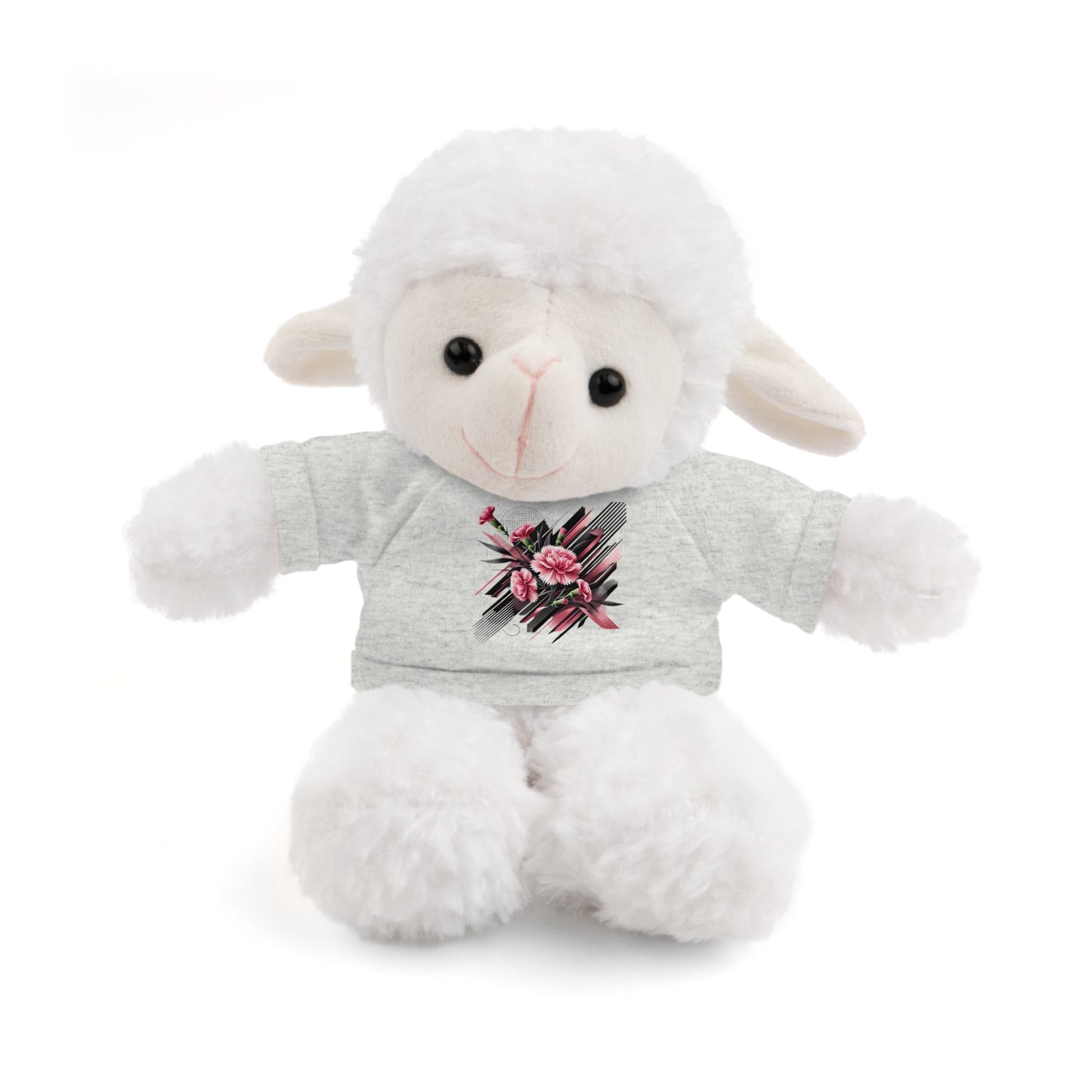 Pink Carnation Designer Stuffed Animals with Tee