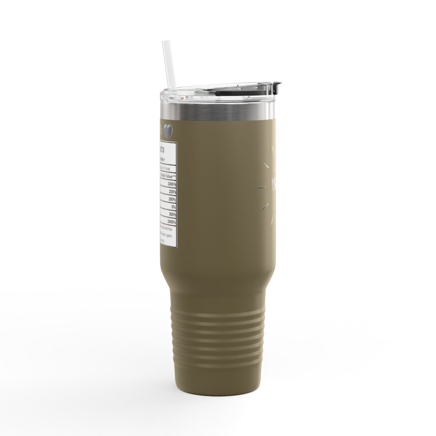 Best Wife Ever - 40oz Insulated Travel Mug -  Stainless Steel