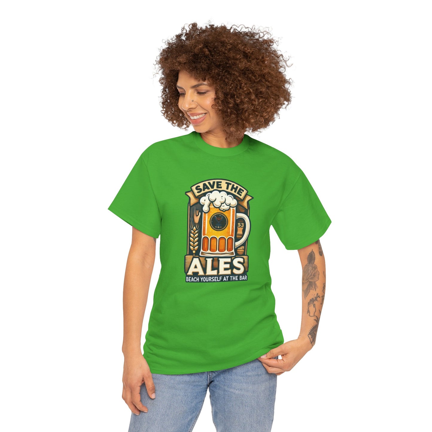 Save The Ales Unisex Heavy Cotton Tee
