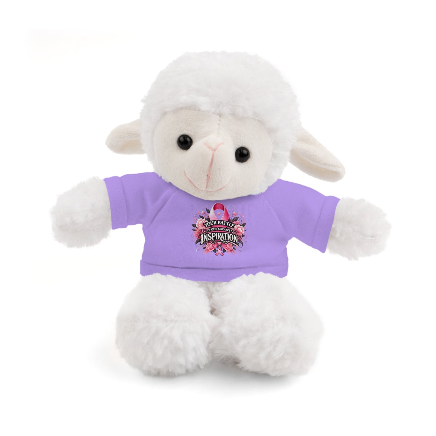 Breast Cancer Awareness Stuffed Animals with Tee