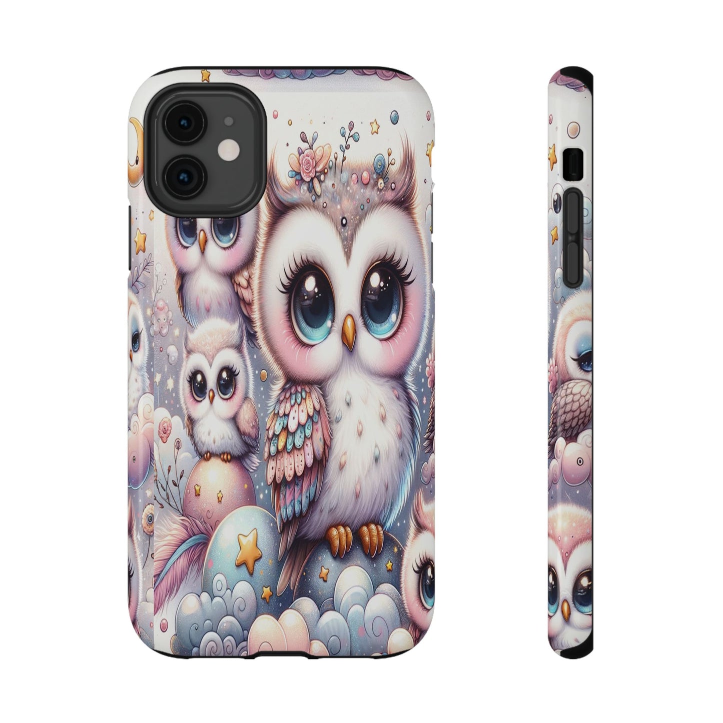 Cutesy Owl Impact-Resistant Phone Cases