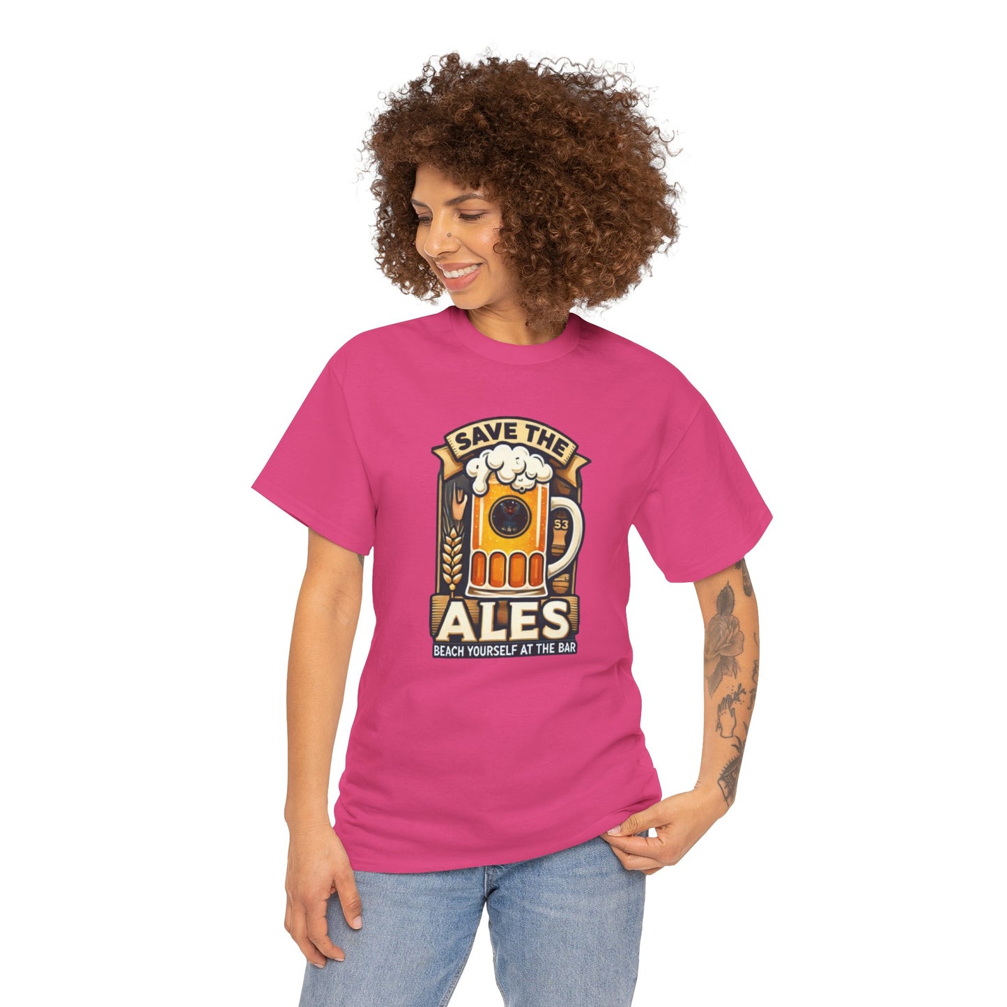 Save The Ales Unisex Heavy Cotton Tee